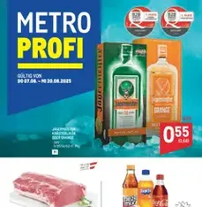 Metro Angebote Profi - Prospekt Vorschau gültig ab 07.08.2025