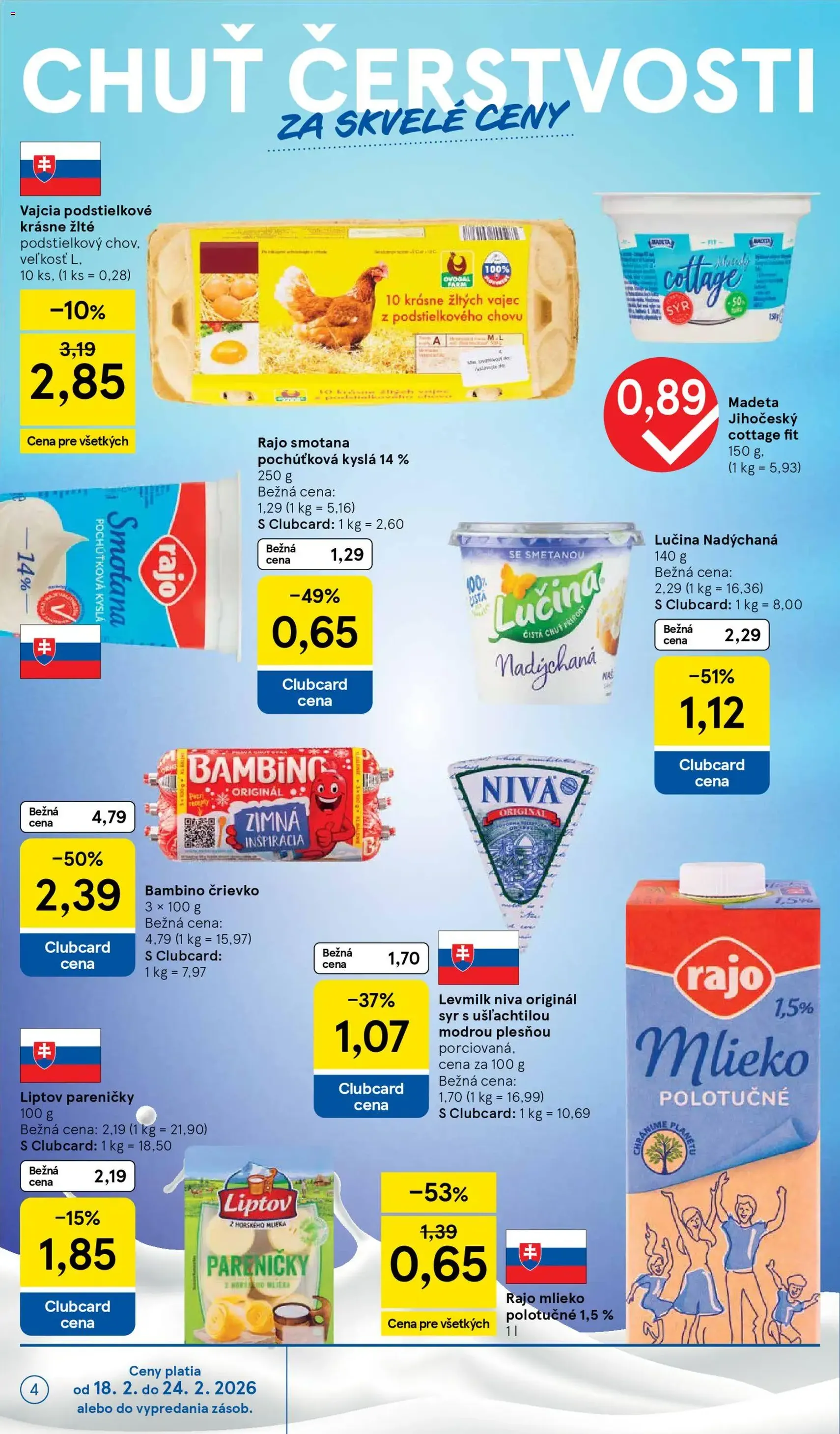 Tesco Hypermarket - leták - platný leták od 18.02.2026 strana 4 z 38