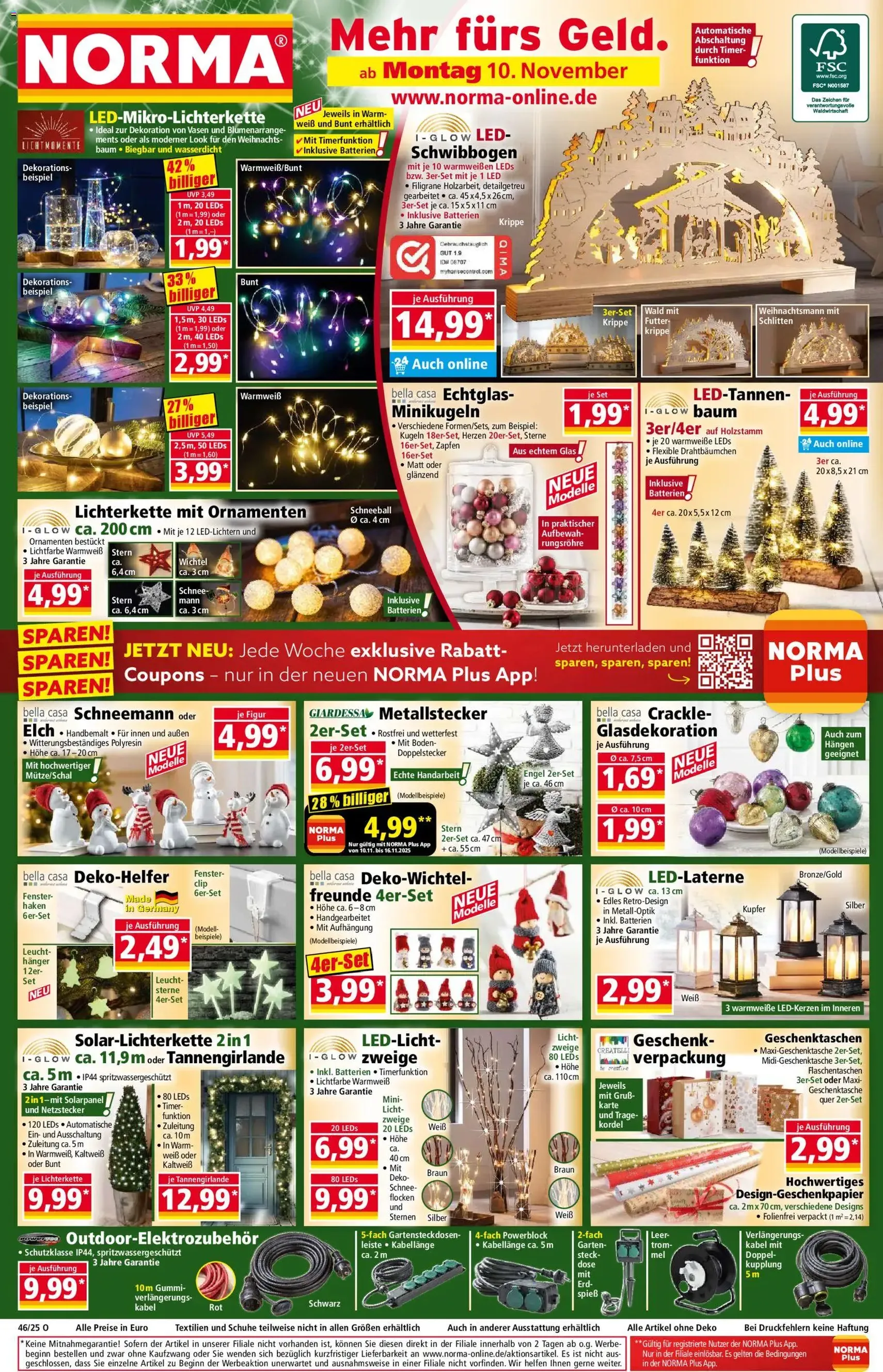 Norma Prospekt - Gültiger Prospekt ab 10.11.2025, Seite 1 von insgesamt 18