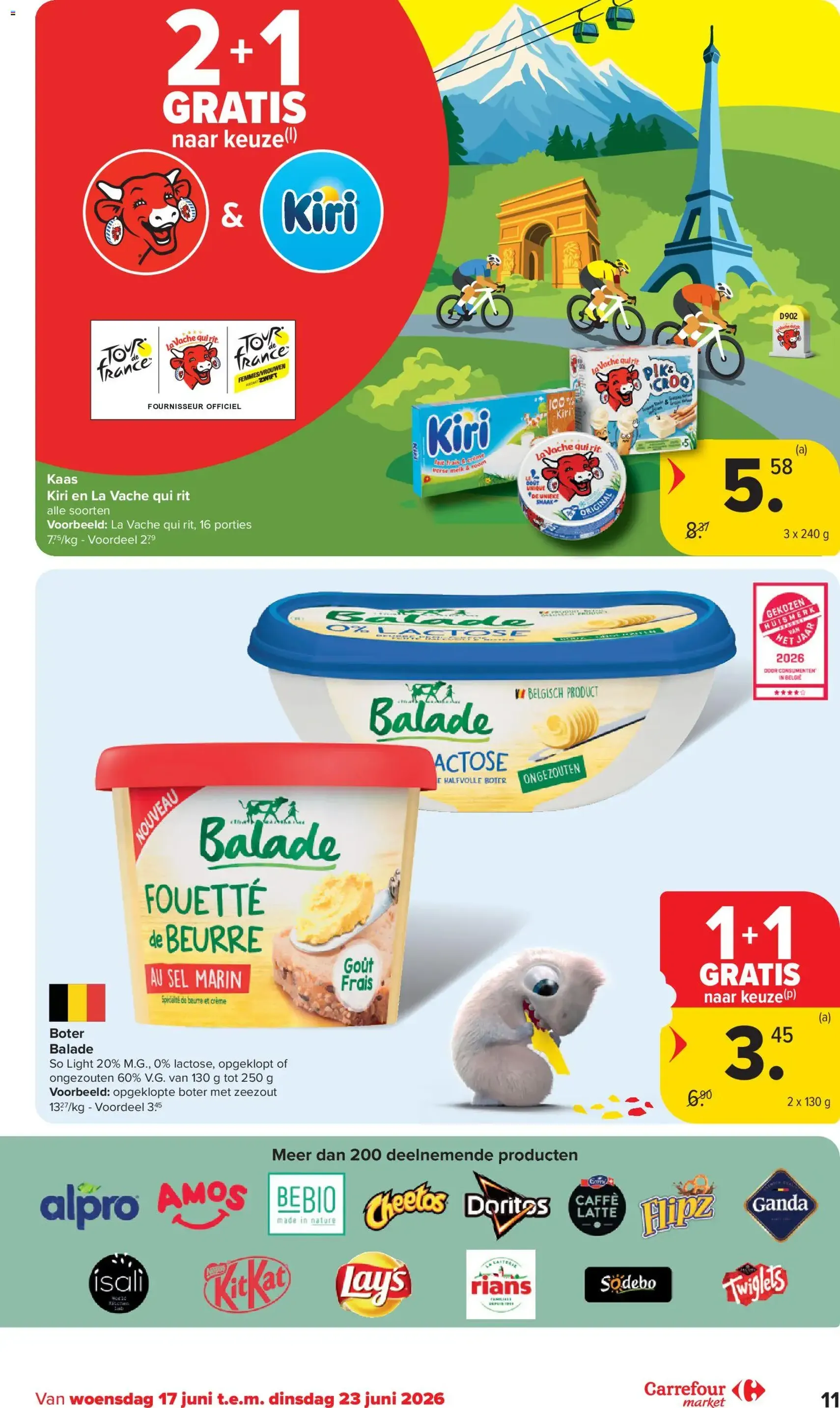 Carrefour market Folder week 25 - geldige folder vanaf 17/06/2026 pagina 11 van 24