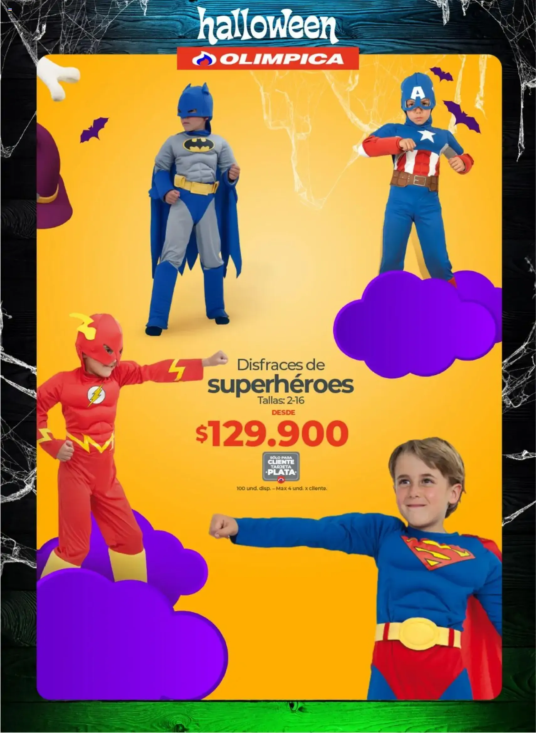 Olímpica - Disfraces para Halloween - folleto válido desde 01/10/2025 página 7 de 11 Olímpica - Disfraces para Halloween - folleto válido desde 01/10/2025 página 7 de 11