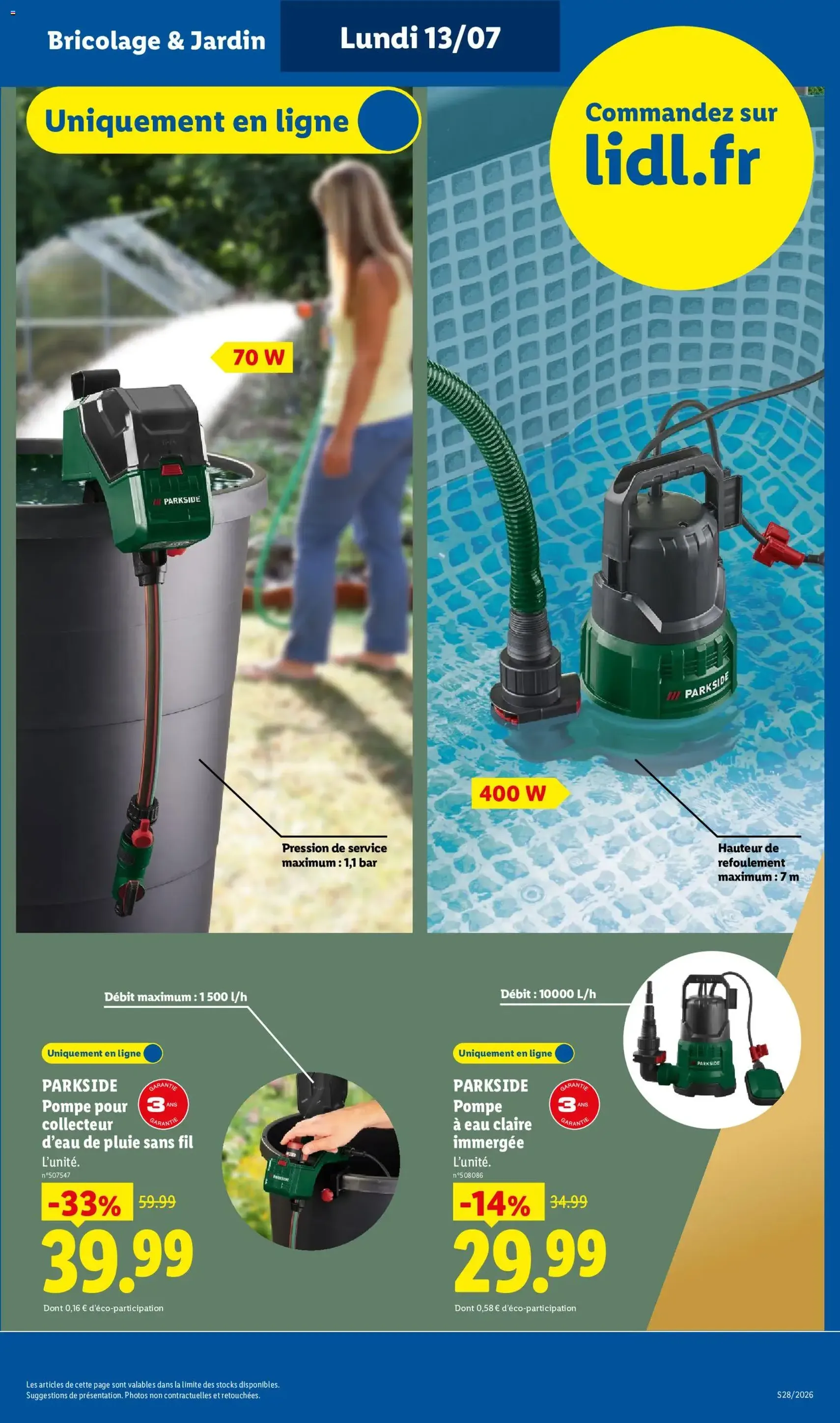 LIDL catalogue - brochure valable à partir du 09/07/2026, page 63 sur 68