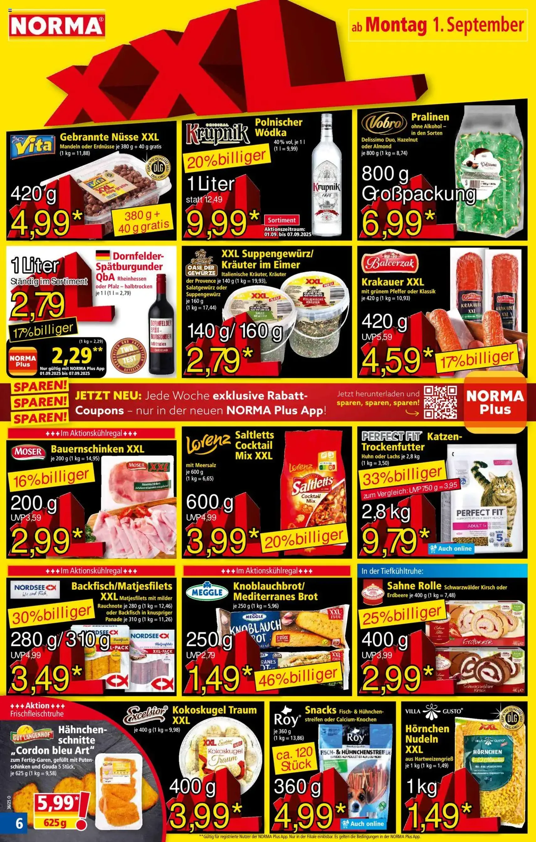 Norma Prospekt - Gültiger Prospekt ab 01.09.2025, Seite 6 von insgesamt 18 Norma Prospekt - Gültiger Prospekt ab 01.09.2025, Seite 6 von insgesamt 18