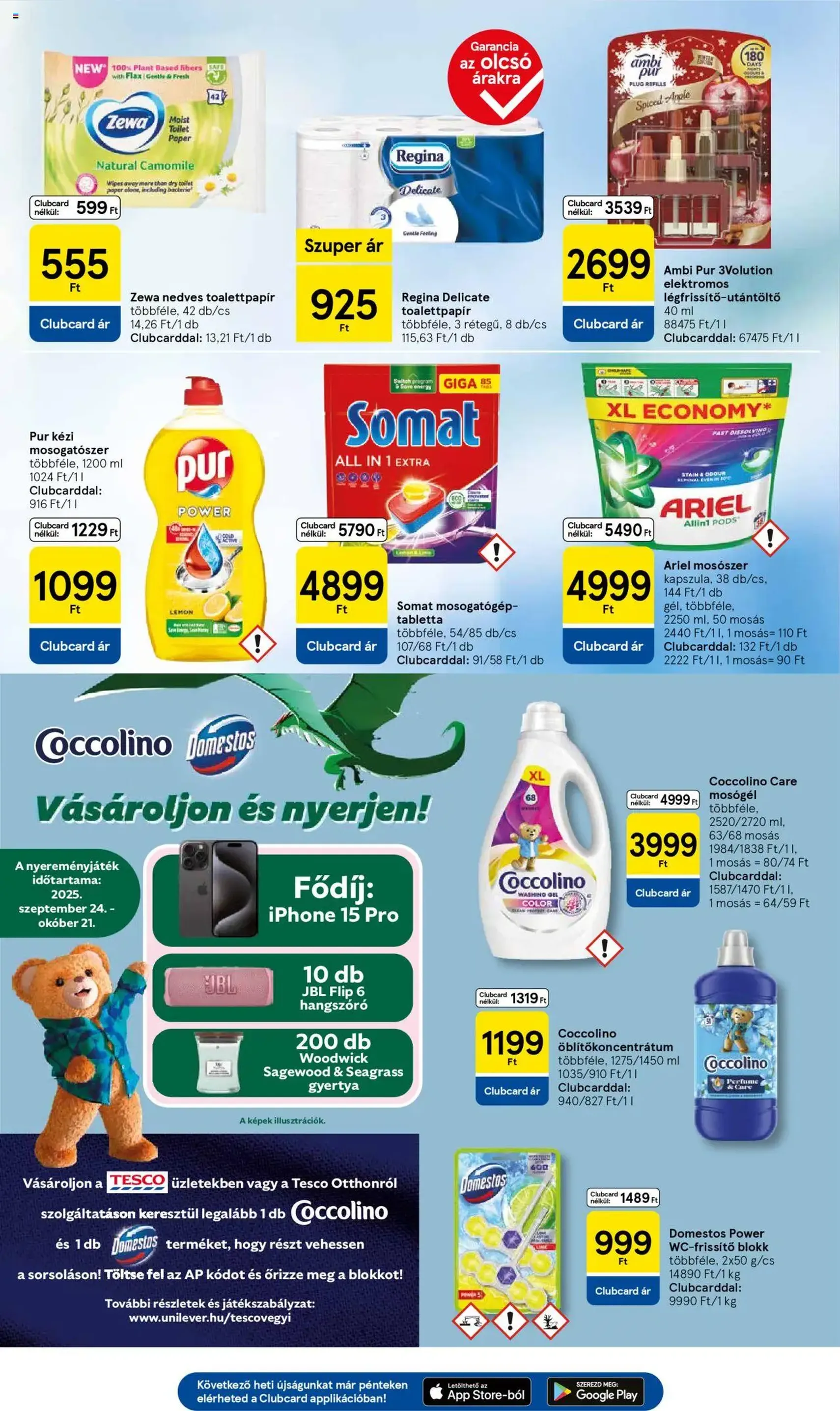 Tesco Hipermarket - Akciós újság - 2025.10.16. érvényes szórólap 29 oldal 34 oldalból Tesco Hipermarket - Akciós újság - 2025.10.16. érvényes szórólap 29 oldal 34 oldalból