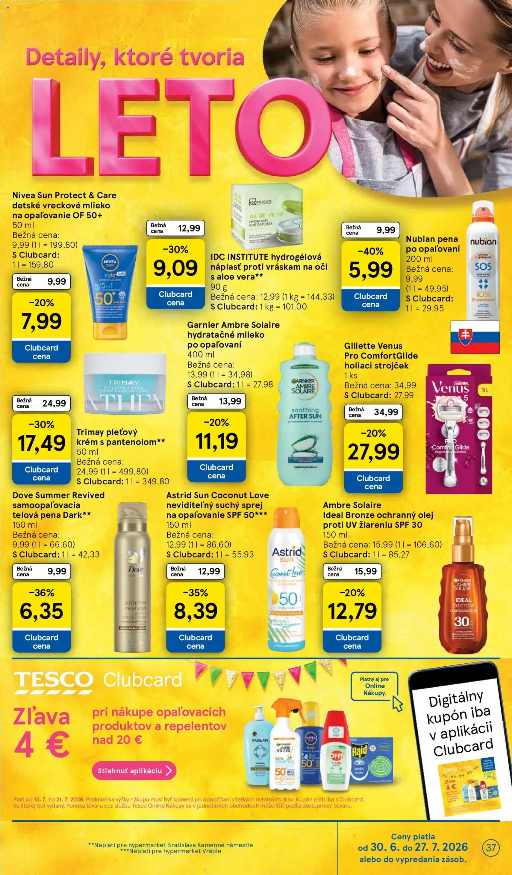 Tesco Hypermarket - leták - platný leták od 15.07.2026 strana 37 z 52