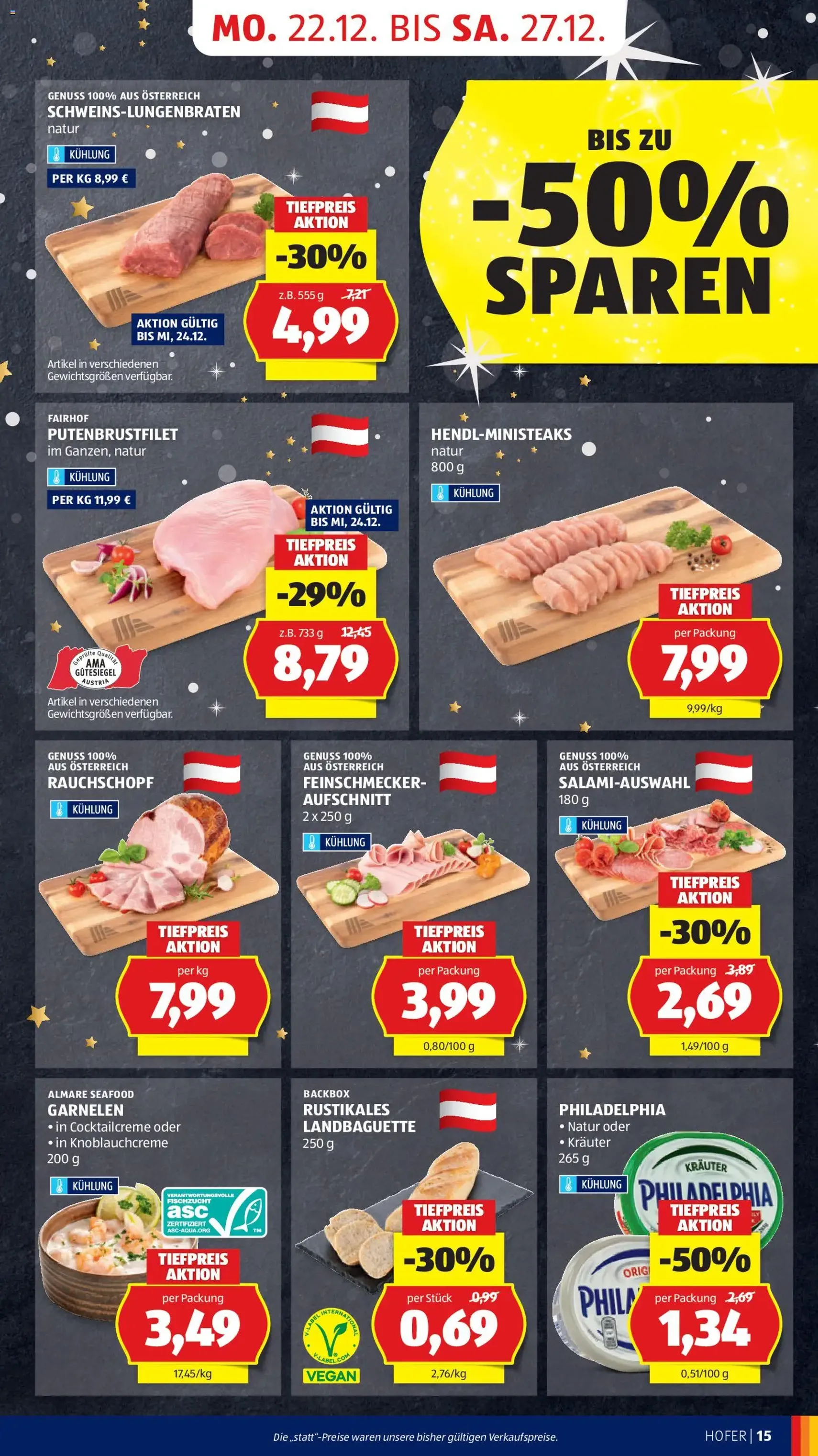 Hofer Flugblatt - Gültiger Prospekt ab 19.12.2025, Seite 21 von insgesamt 41