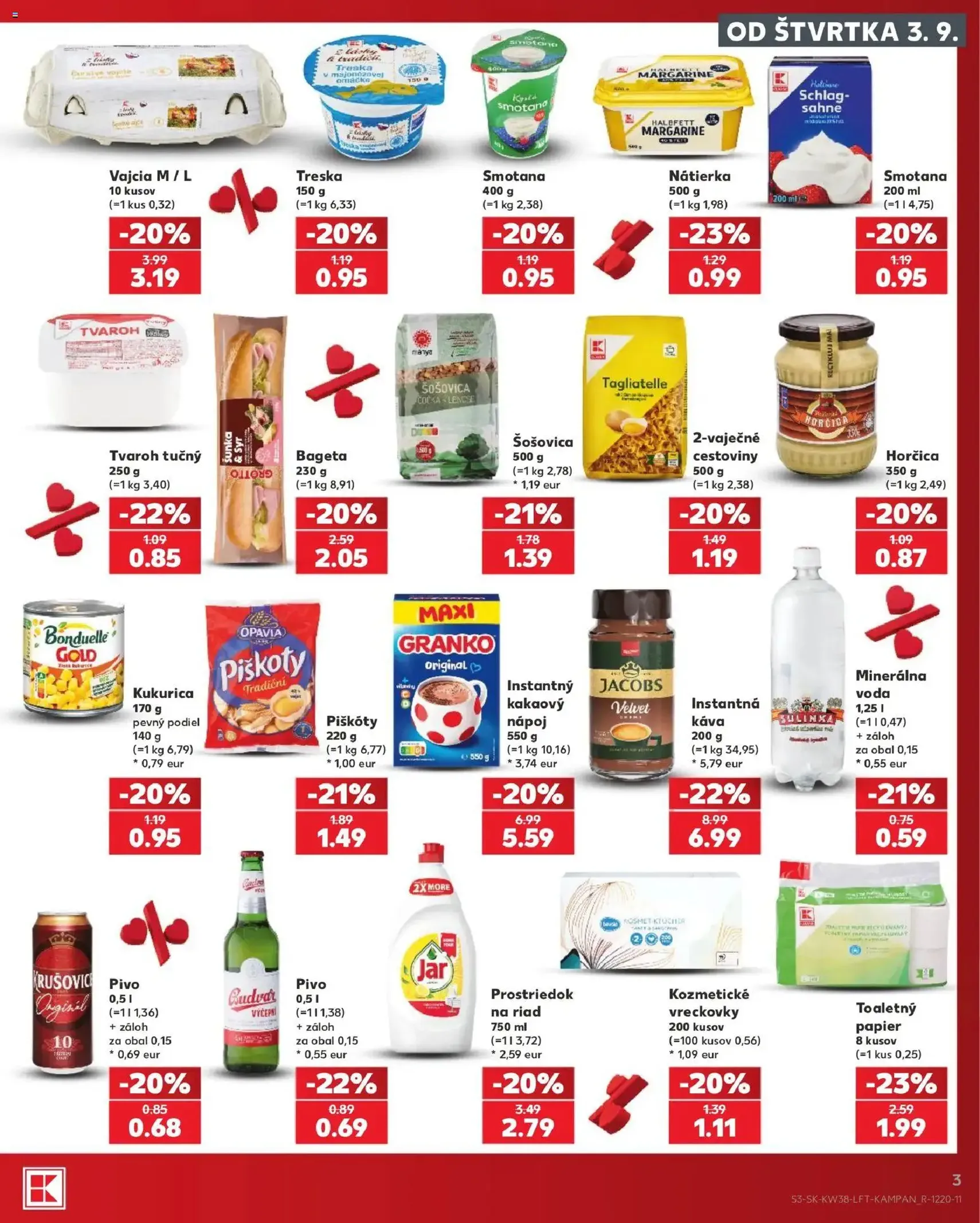 Kaufland leták - platný leták od 17.09.2026 strana 3 z 84