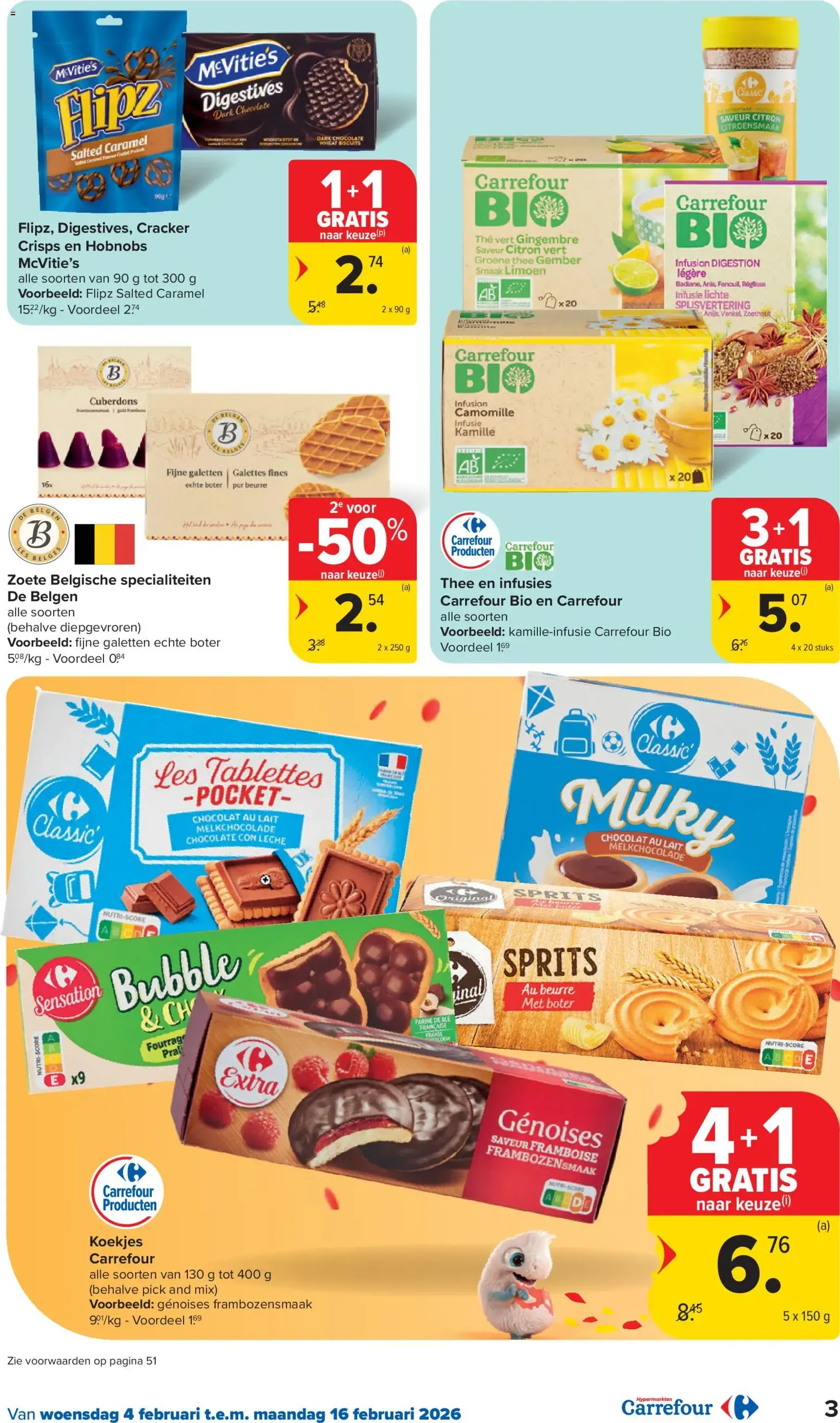 Carrefour folder week 6 - geldige folder vanaf 04/02/2026 pagina 3 van 52