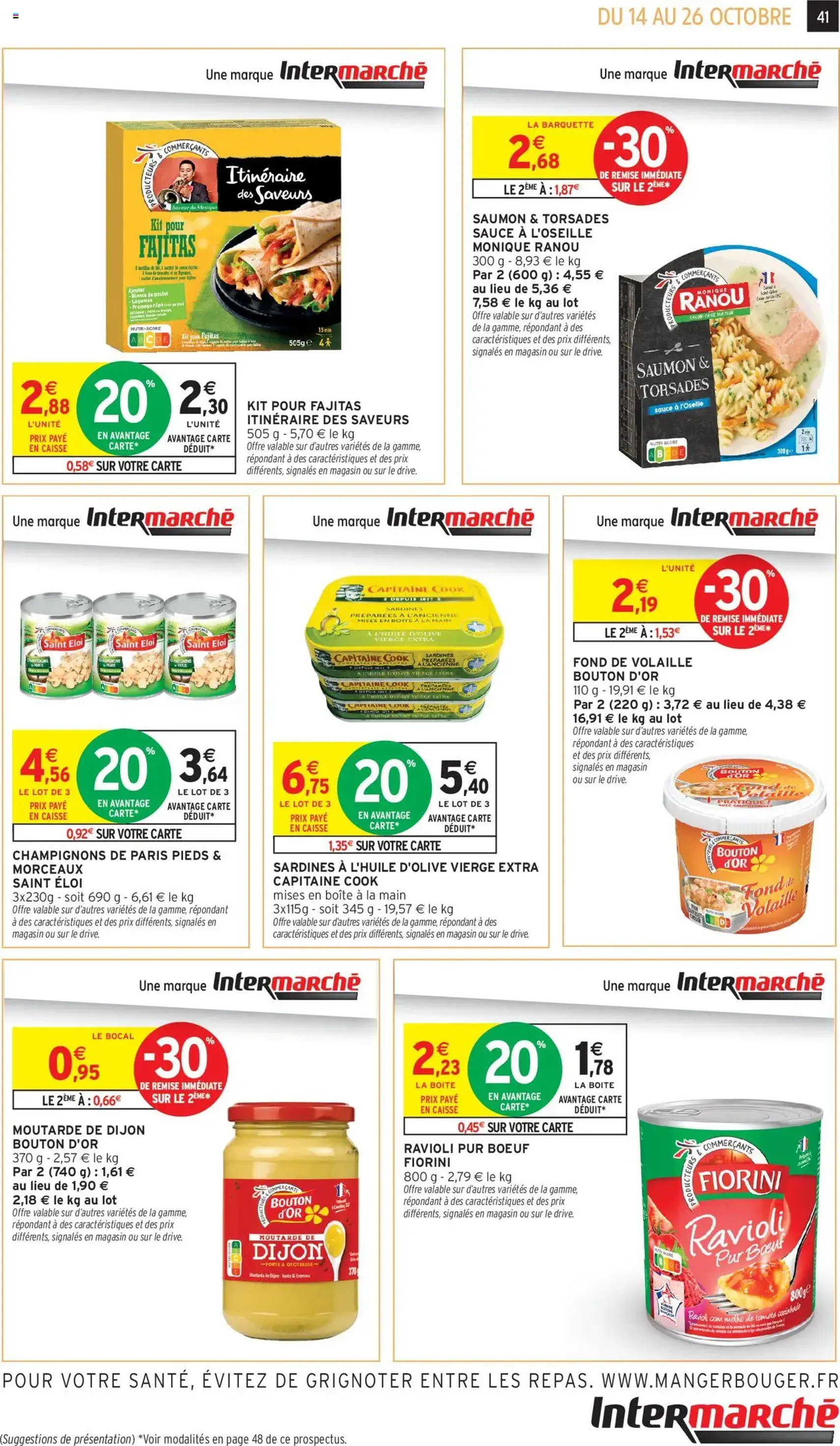 Intermarché catalogue semaine 42 - brochure valable à partir du 14/10/2025, page 41 sur 52