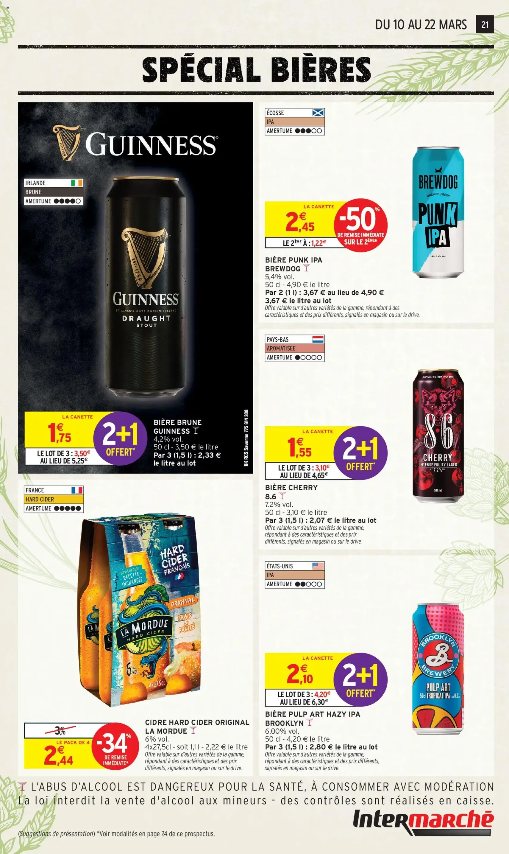 Intermarché catalogue semaine 11 - brochure valable à partir du 10/03/2026, page 21 sur 40