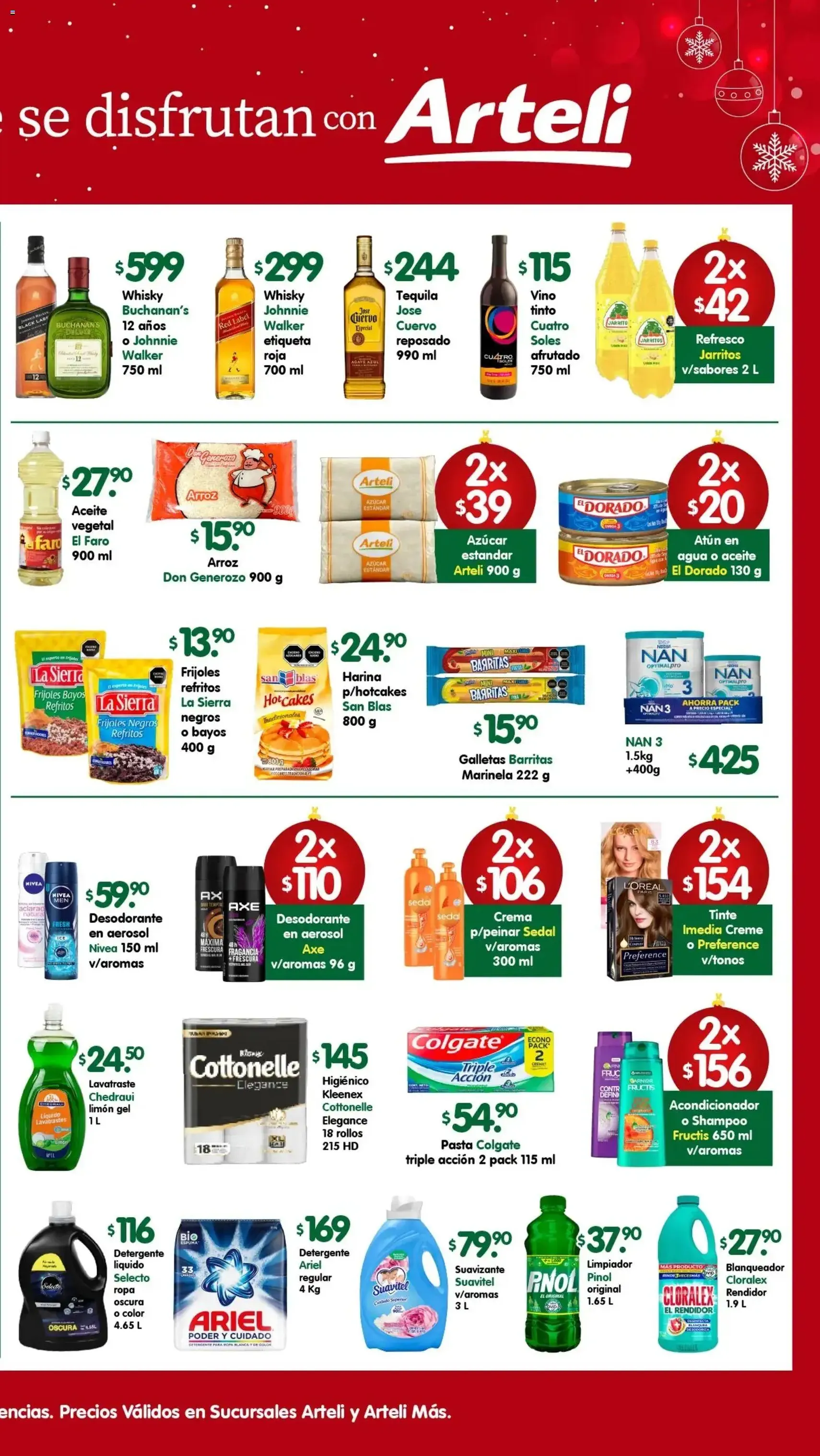 Arteli folleto - folleto válido desde 01/12/2025 página 2 de 2