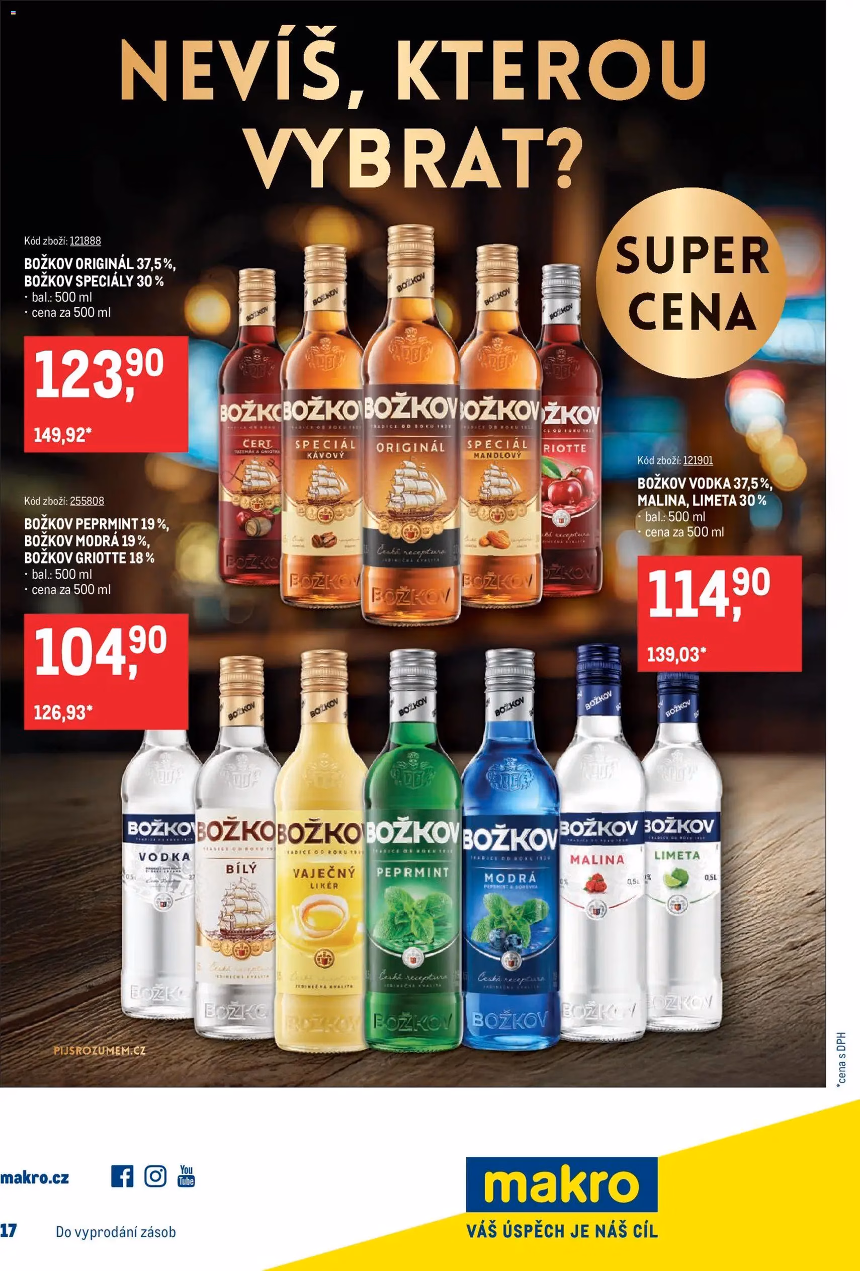 Makro leták - Maloobchod - platný leták od 29.07.2026 strana 17 z 18