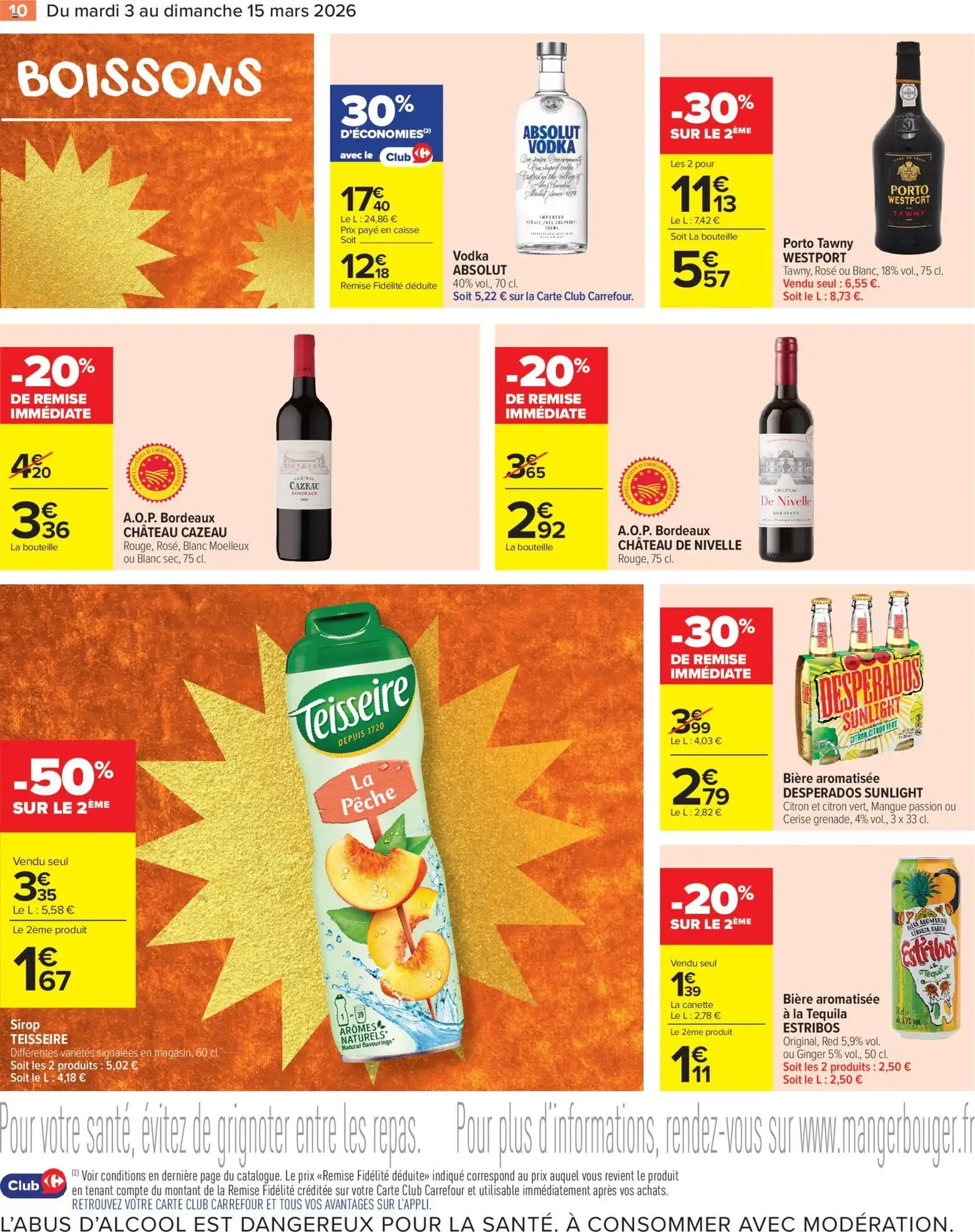 Carrefour Market catalogue de la semaine 10 - brochure valable à partir du 03/03/2026, page 10 sur 14