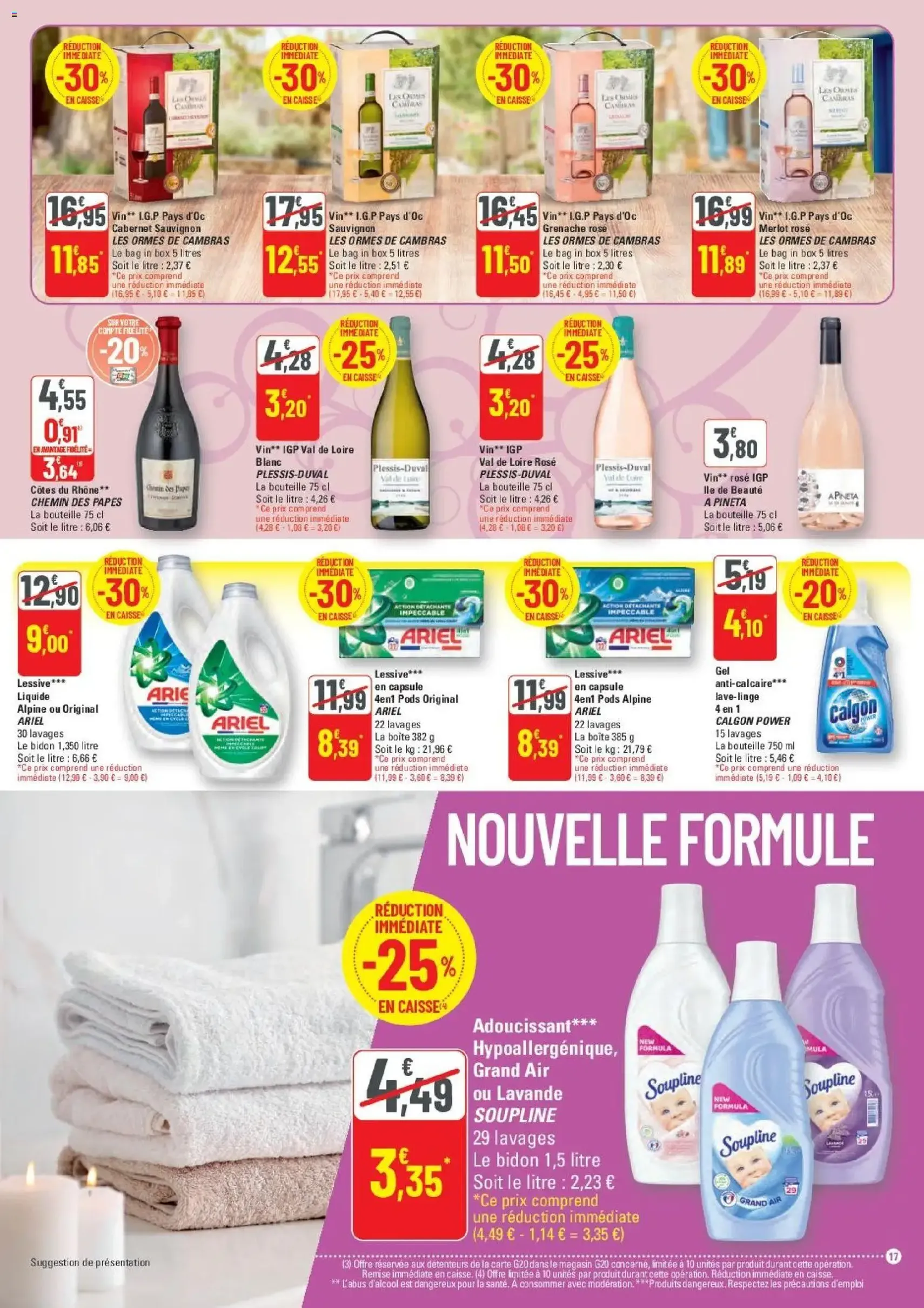 G20 Supermarchés catalogue - brochure valable à partir du 07/10/2026, page 17 sur 20