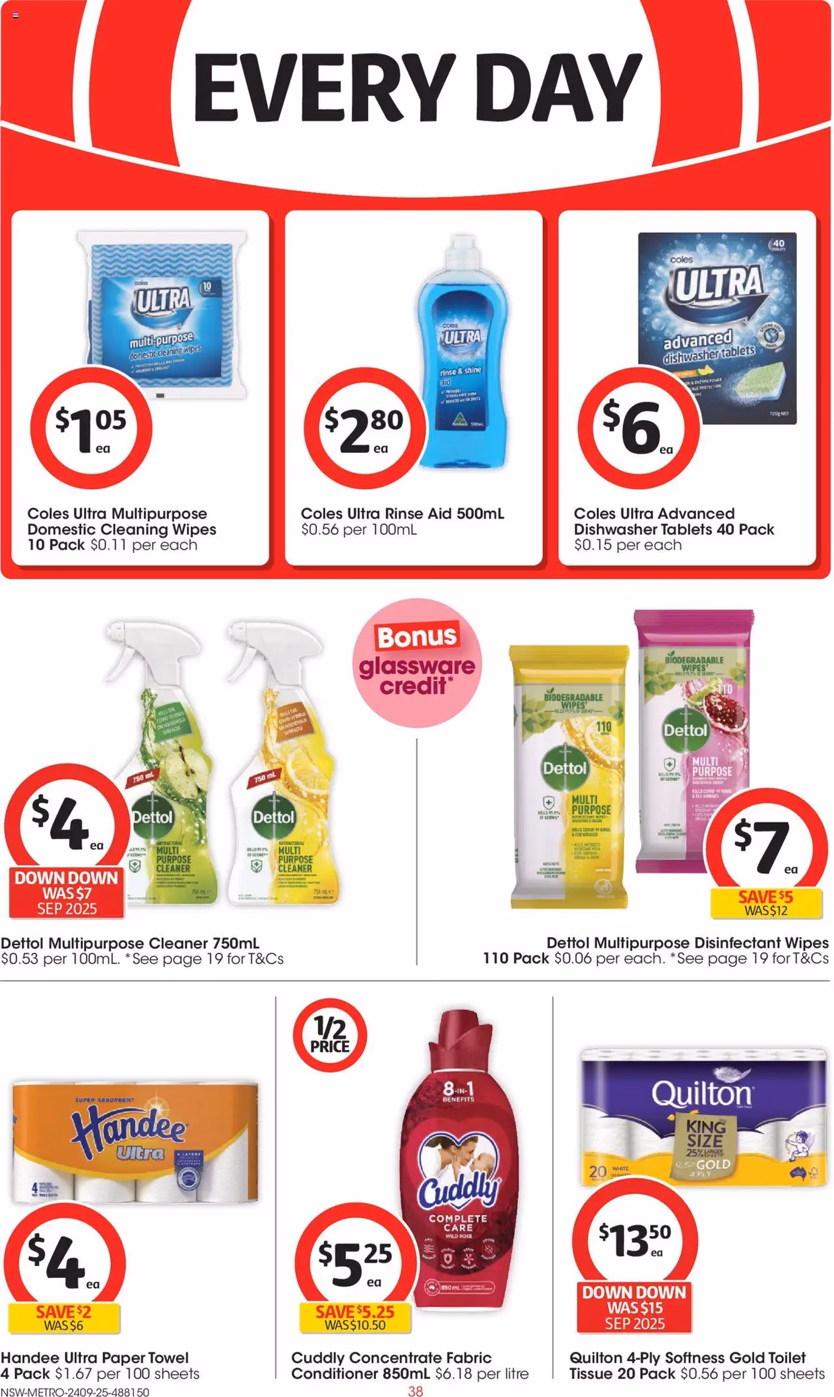 Coles Catalogue NSW - valid flyer from 24/09/2025, page 38 of 47