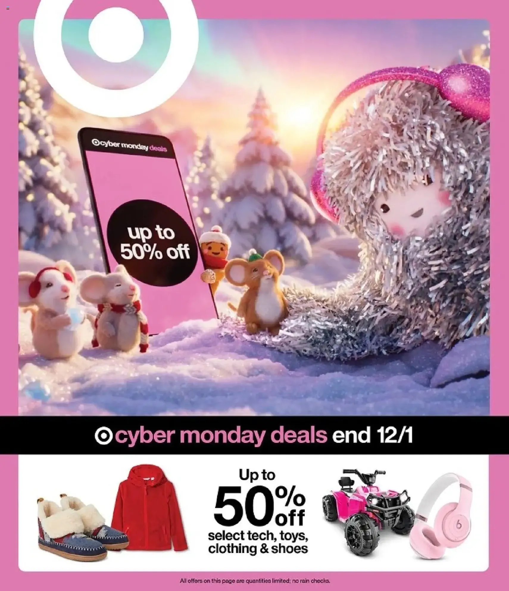 Target Cyber Monday - valid flyer from 11/30/2025, page 1 of 55