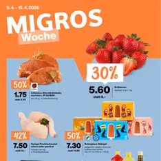 Migros aktionen - Prospekt Vorschau gültig ab 09.04.2026