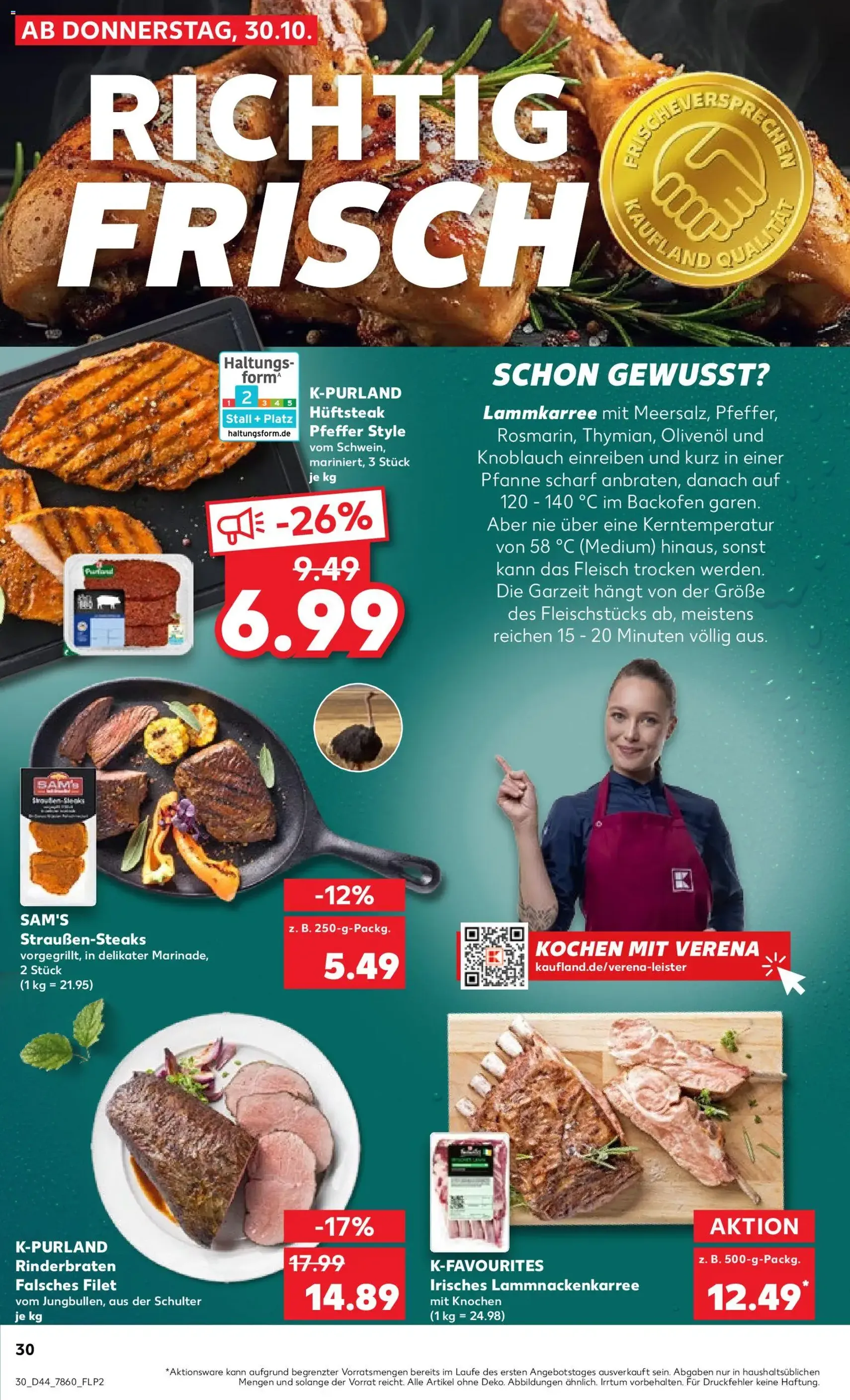 Kaufland Prospekt - Gültiger Prospekt ab 30.10.2025, Seite 30 von insgesamt 71 Kaufland Prospekt - Gültiger Prospekt ab 30.10.2025, Seite 30 von insgesamt 71