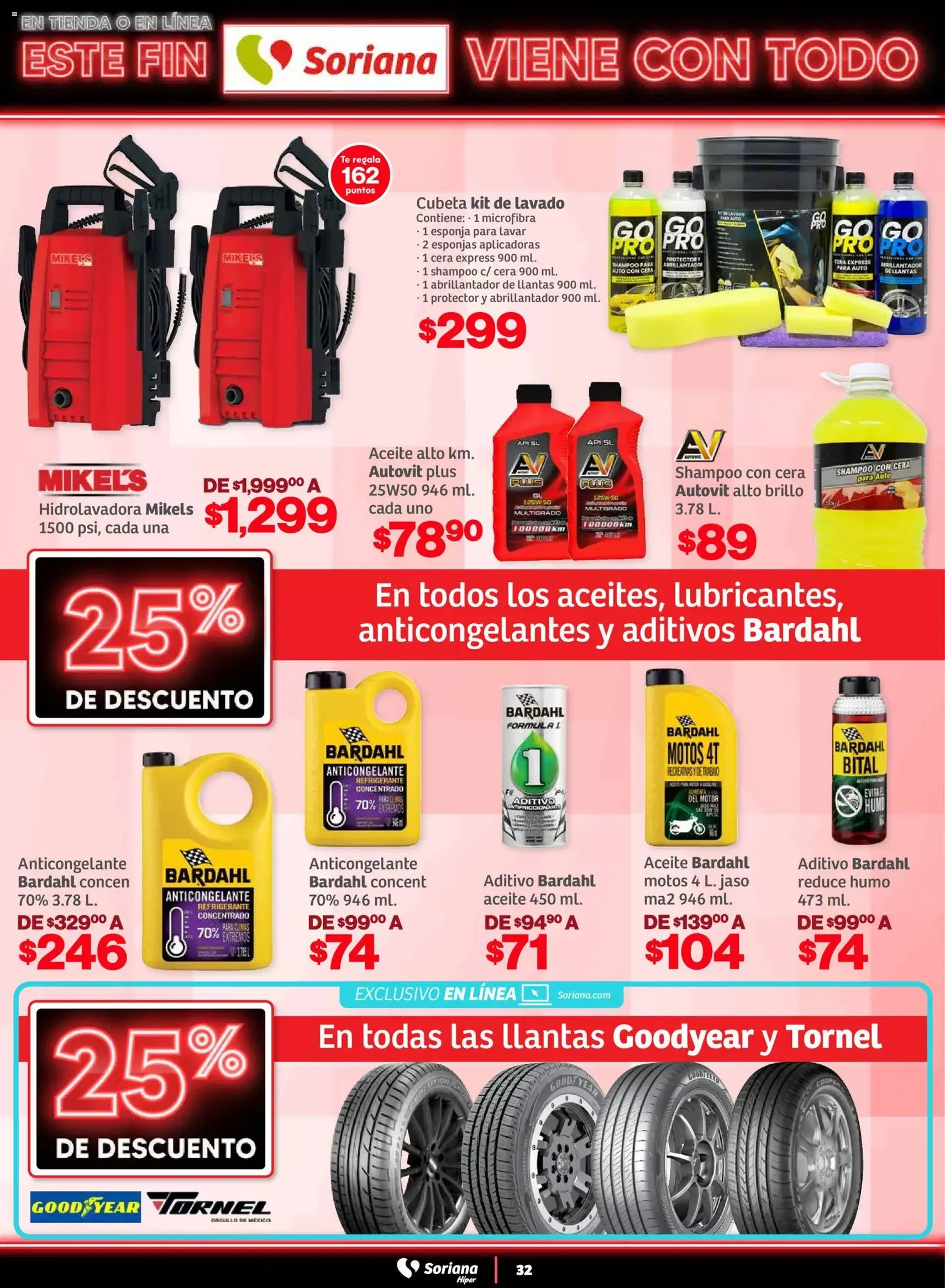 Soriana - Este fin Soriana viene con todo Híper Nacional - folleto válido desde 29/10/2025 página 32 de 35 Soriana - Este fin Soriana viene con todo Híper Nacional - folleto válido desde 29/10/2025 página 32 de 35