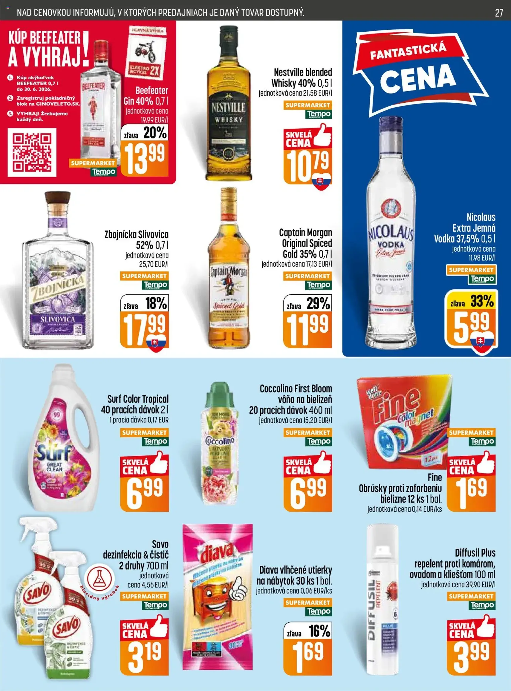 COOP Jednota leták - platný leták od 04.06.2026 strana 27 z 32