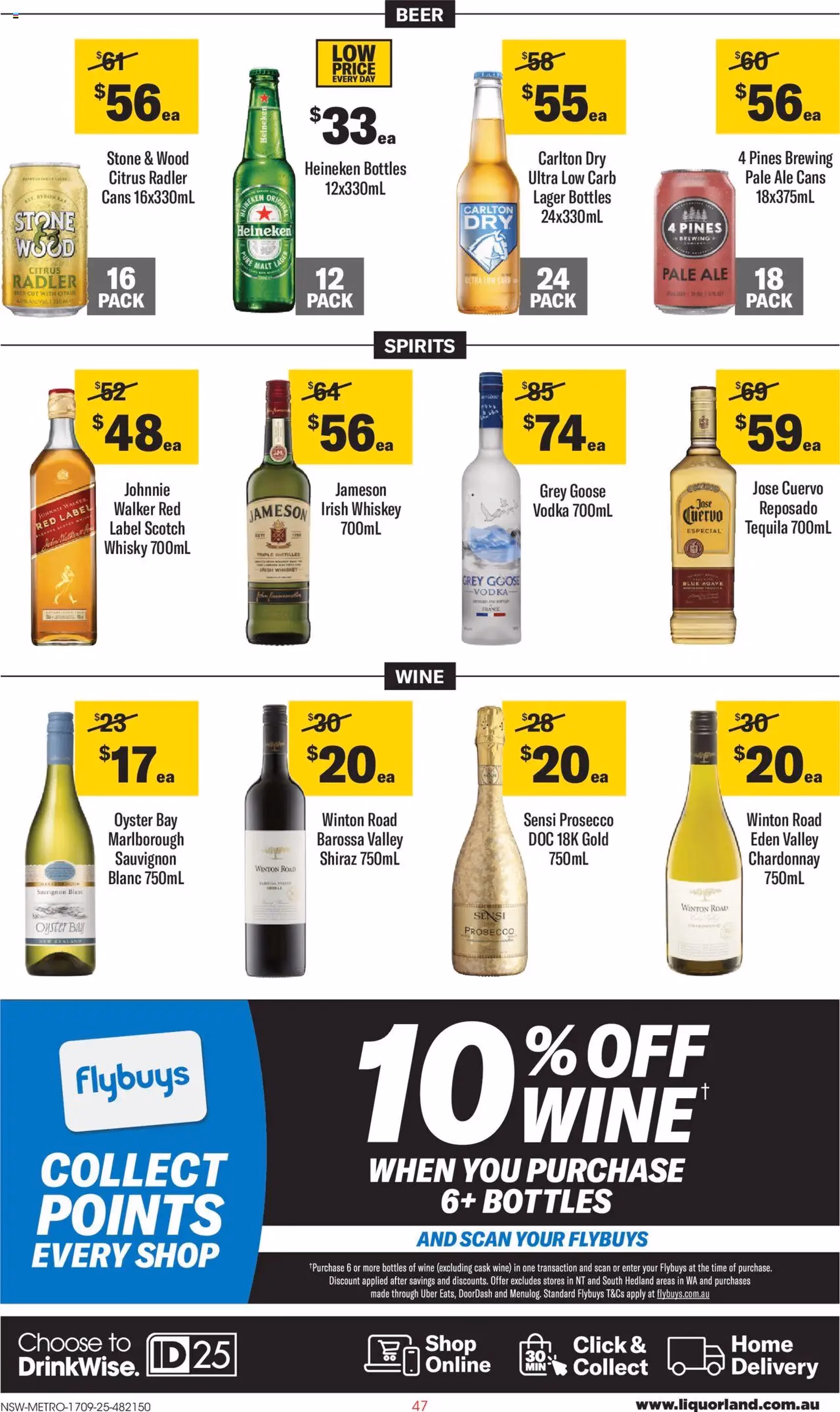 Liquorland Catalogue NSW - valid flyer from 17/09/2025, page 2 of 2