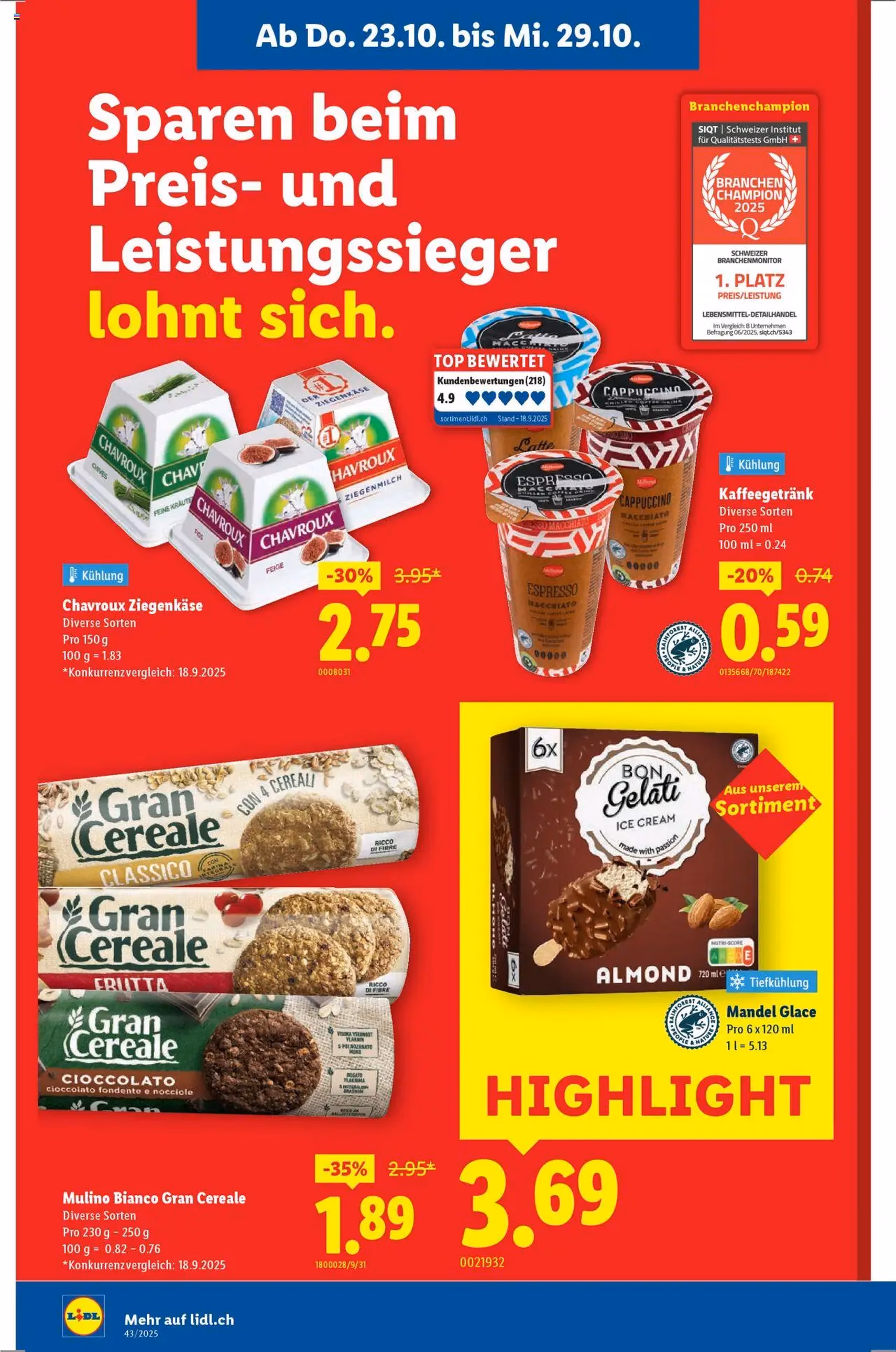 Lidl Aktionen - Gültiger Prospekt ab 23.10.2025, Seite 8 von insgesamt 32