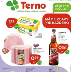 Terno leták - náhľad letáku platný od 24.07.2025