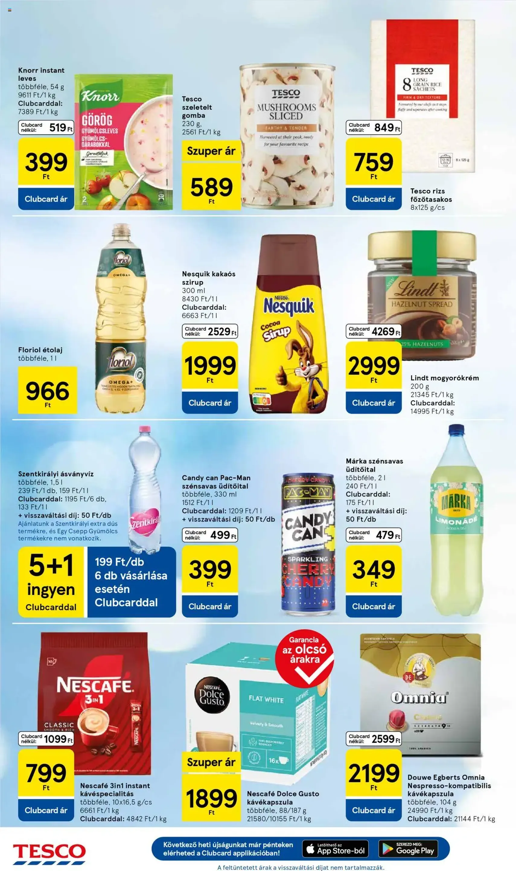 Tesco Hipermarket - Akciós újság - 2025.08.28. érvényes szórólap 24 oldal 32 oldalból Tesco Hipermarket - Akciós újság - 2025.08.28. érvényes szórólap 24 oldal 32 oldalból