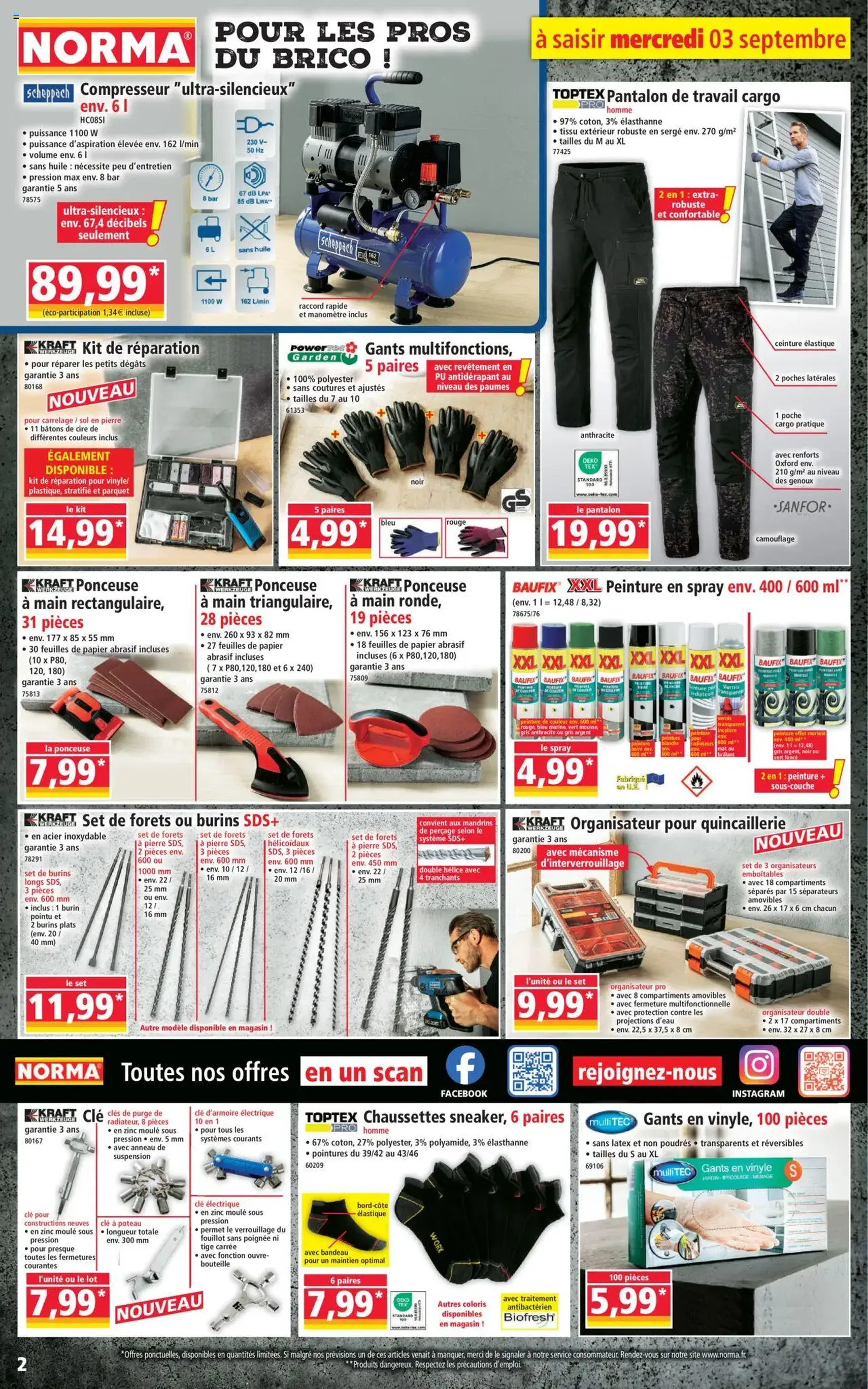 Norma catalogue - brochure valable à partir du 03/09/2025, page 2 sur 14 Norma catalogue - brochure valable à partir du 03/09/2025, page 2 sur 14