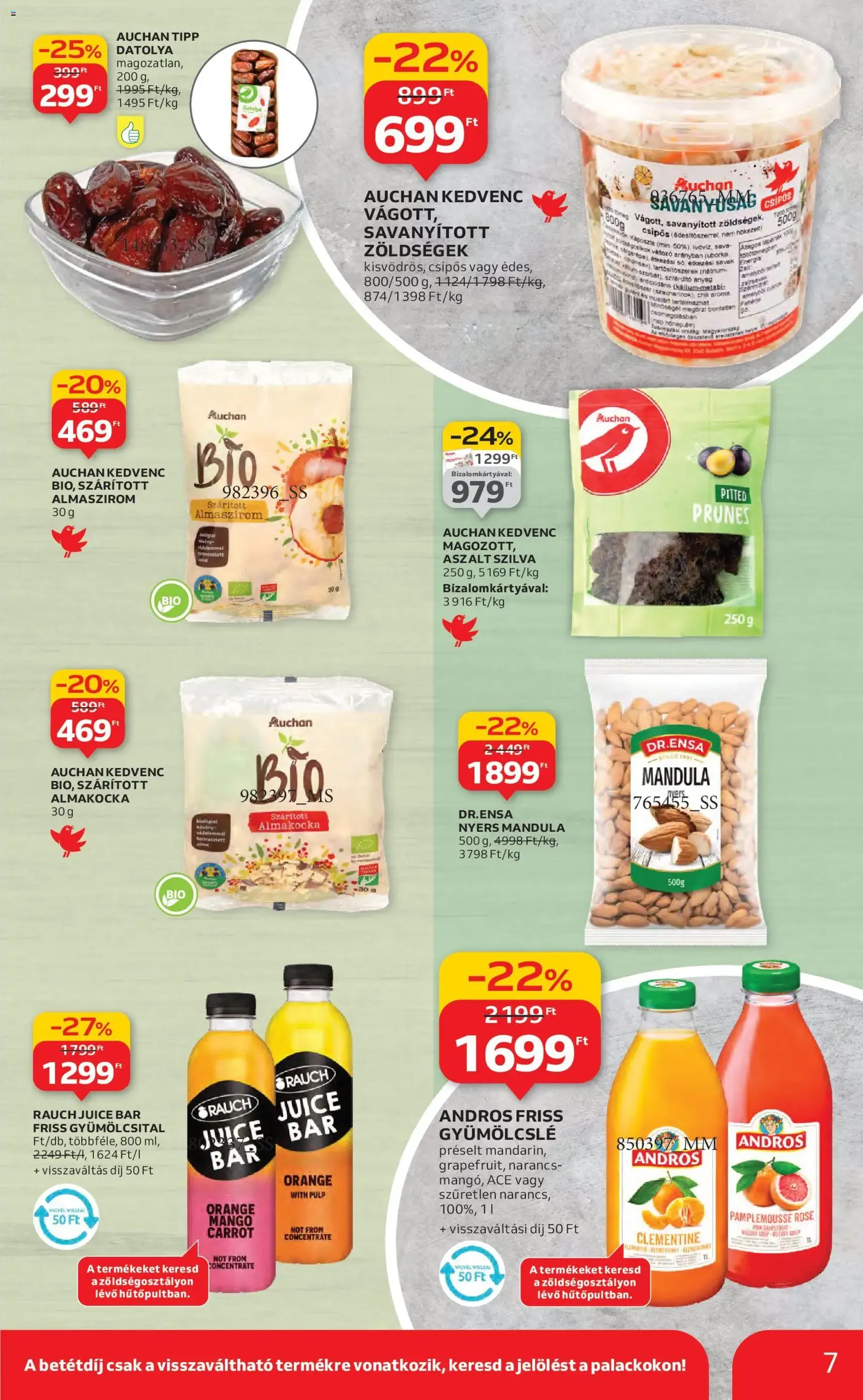 Auchan Akciós újság - 2025.11.27. érvényes szórólap 7 oldal 82 oldalból