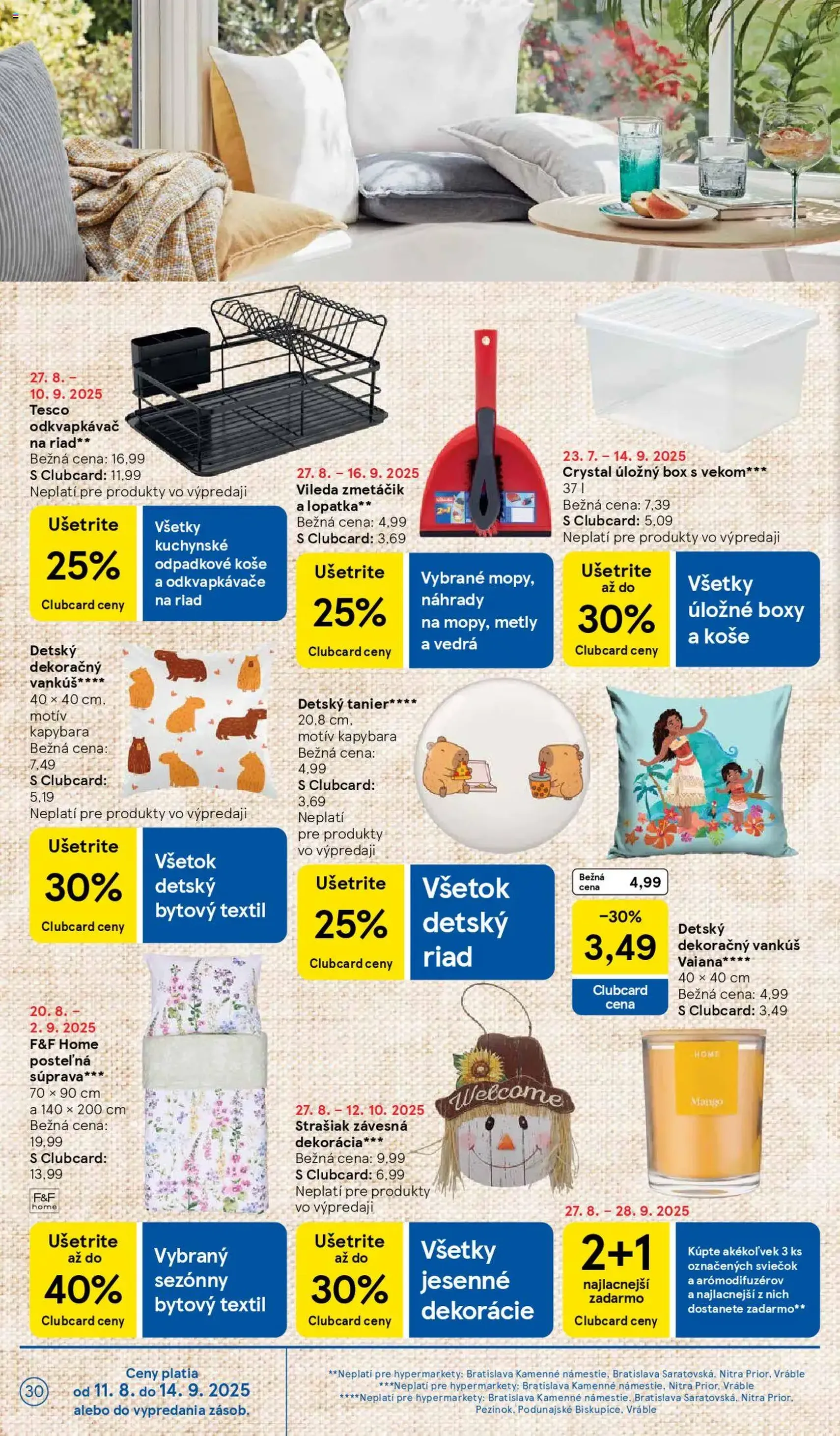 Tesco Hypermarket - leták - platný leták od 27.08.2025 strana 30 z 37