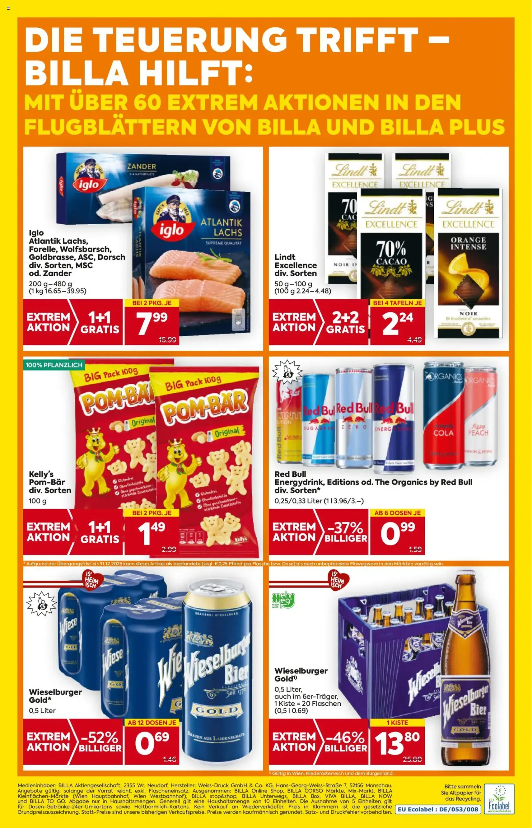 Billa Flugblatt - Gültiger Prospekt ab 30.10.2025, Seite 24 von insgesamt 26