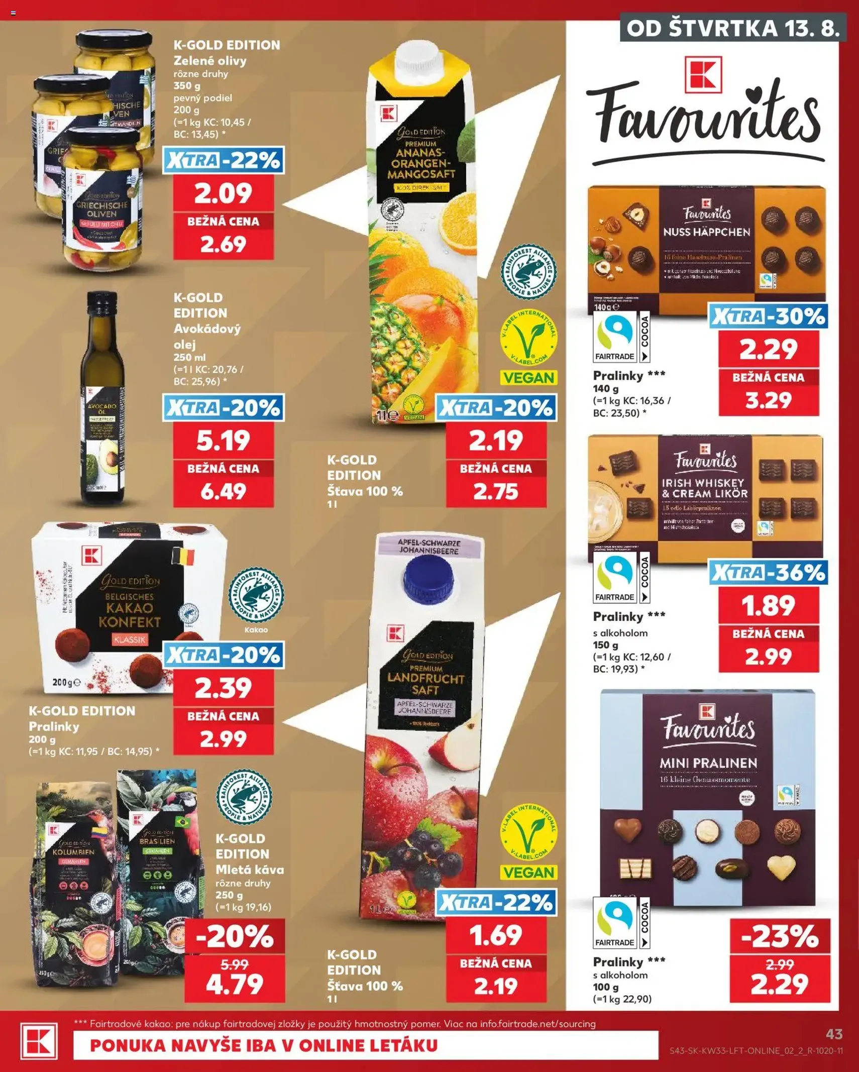 Kaufland leták - platný leták od 13.08.2026 strana 43 z 80
