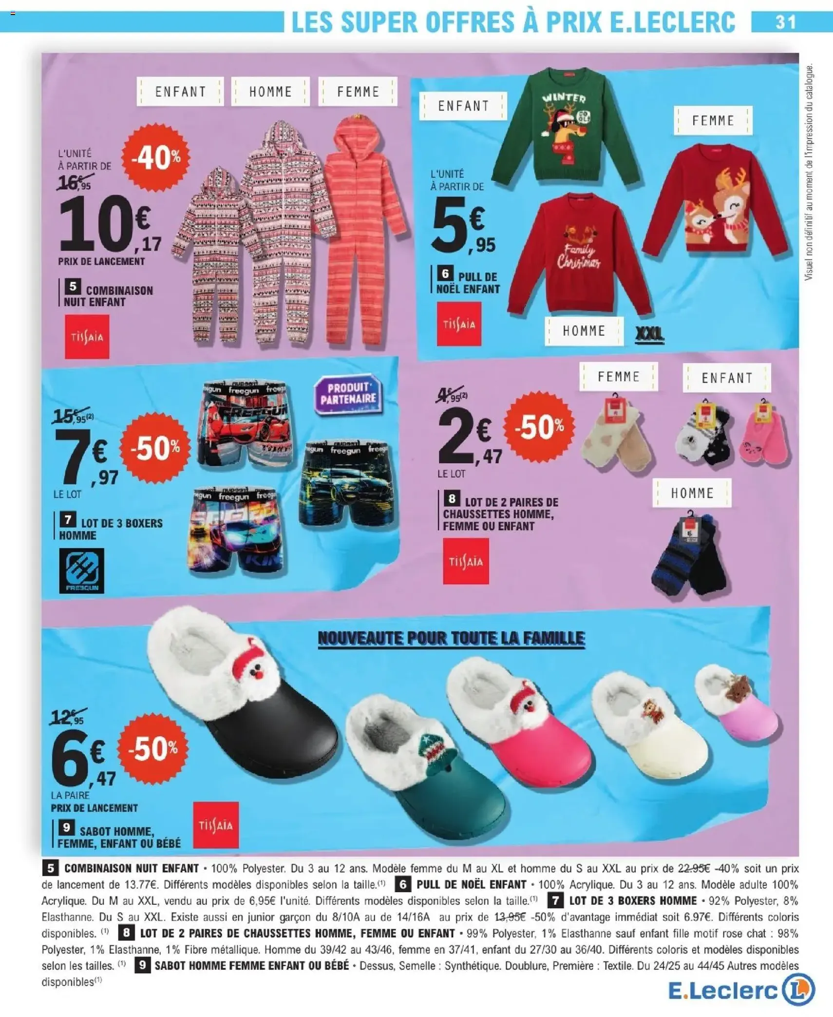 E.Leclerc catalogue semaine 45 - brochure valable à partir du 04/11/2025, page 31 sur 36