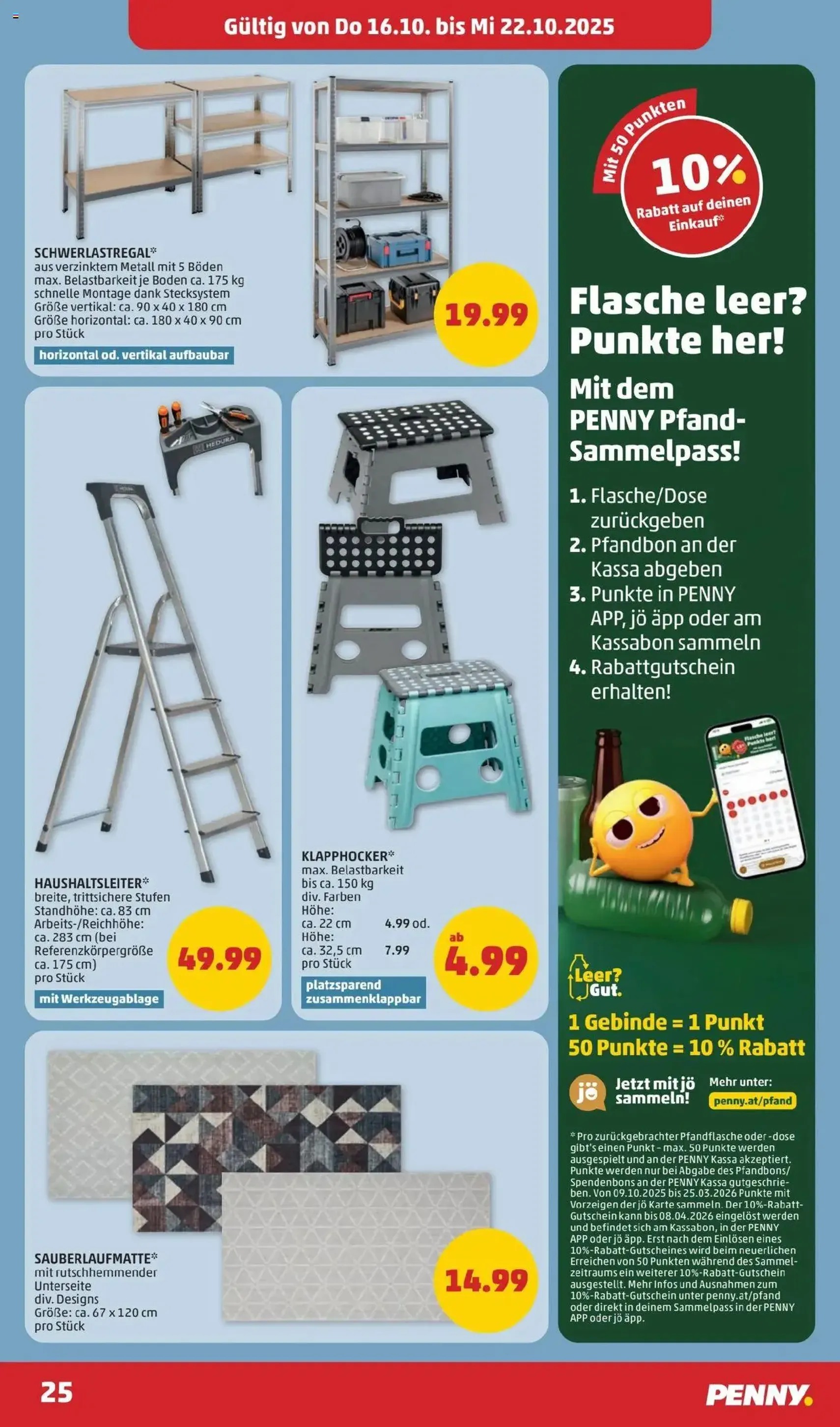 Penny Markt Flugblatt - Gültiger Prospekt ab 16.10.2025, Seite 25 von insgesamt 32