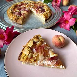 Recipe preview Peach Galette
