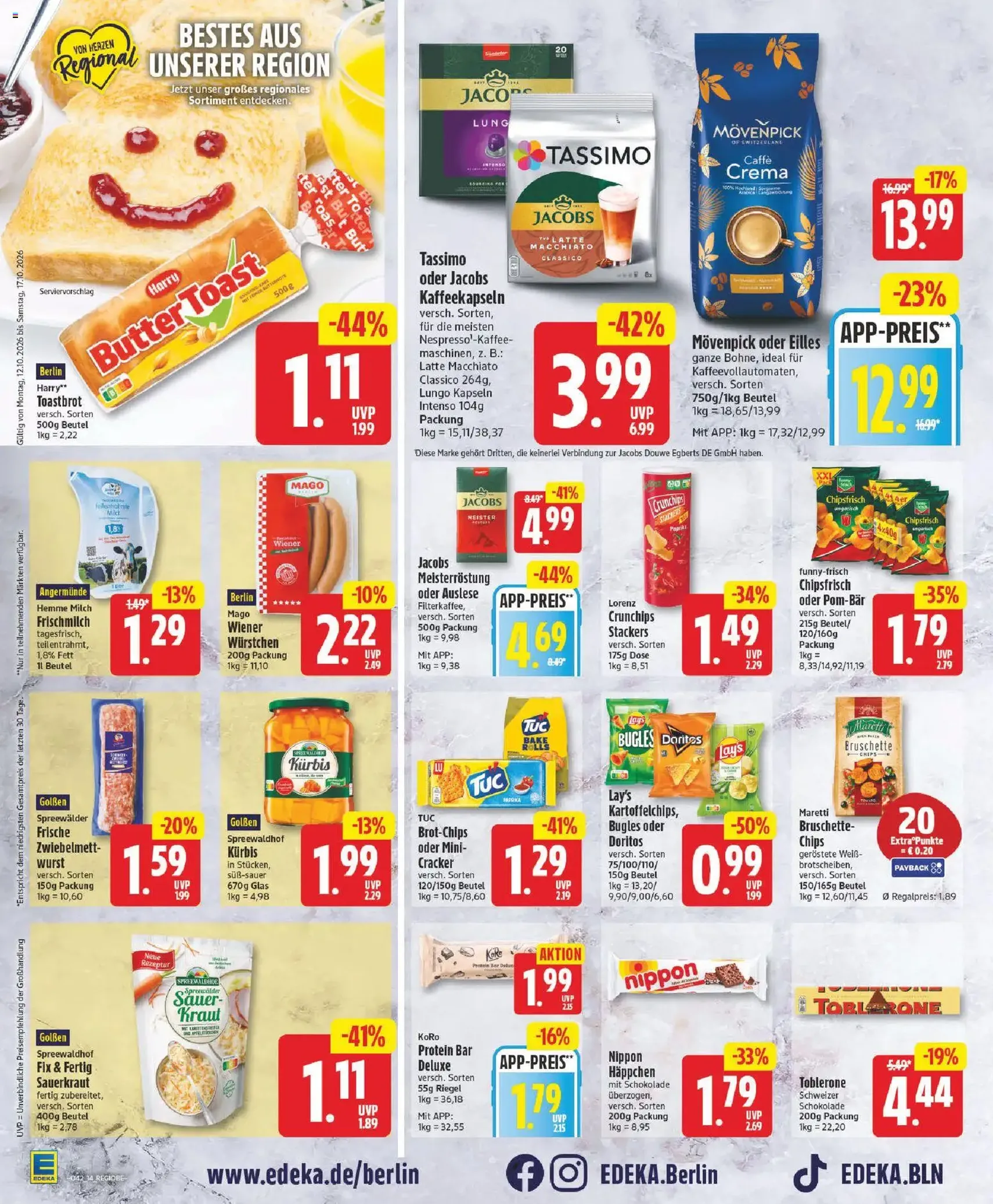 Edeka Prospekt - Gültiger Prospekt ab 12.10.2026, Seite 14 von insgesamt 27
