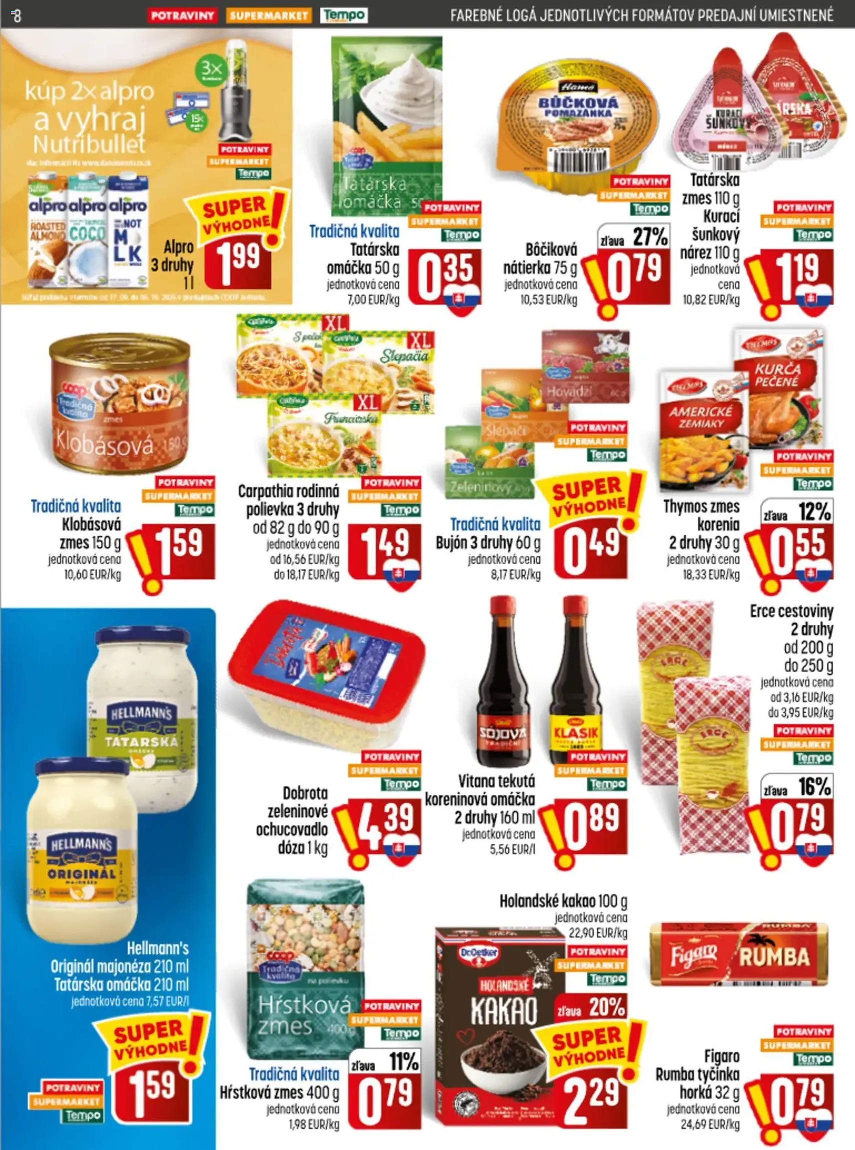 COOP Jednota leták - platný leták od 17.09.2026 strana 8 z 28