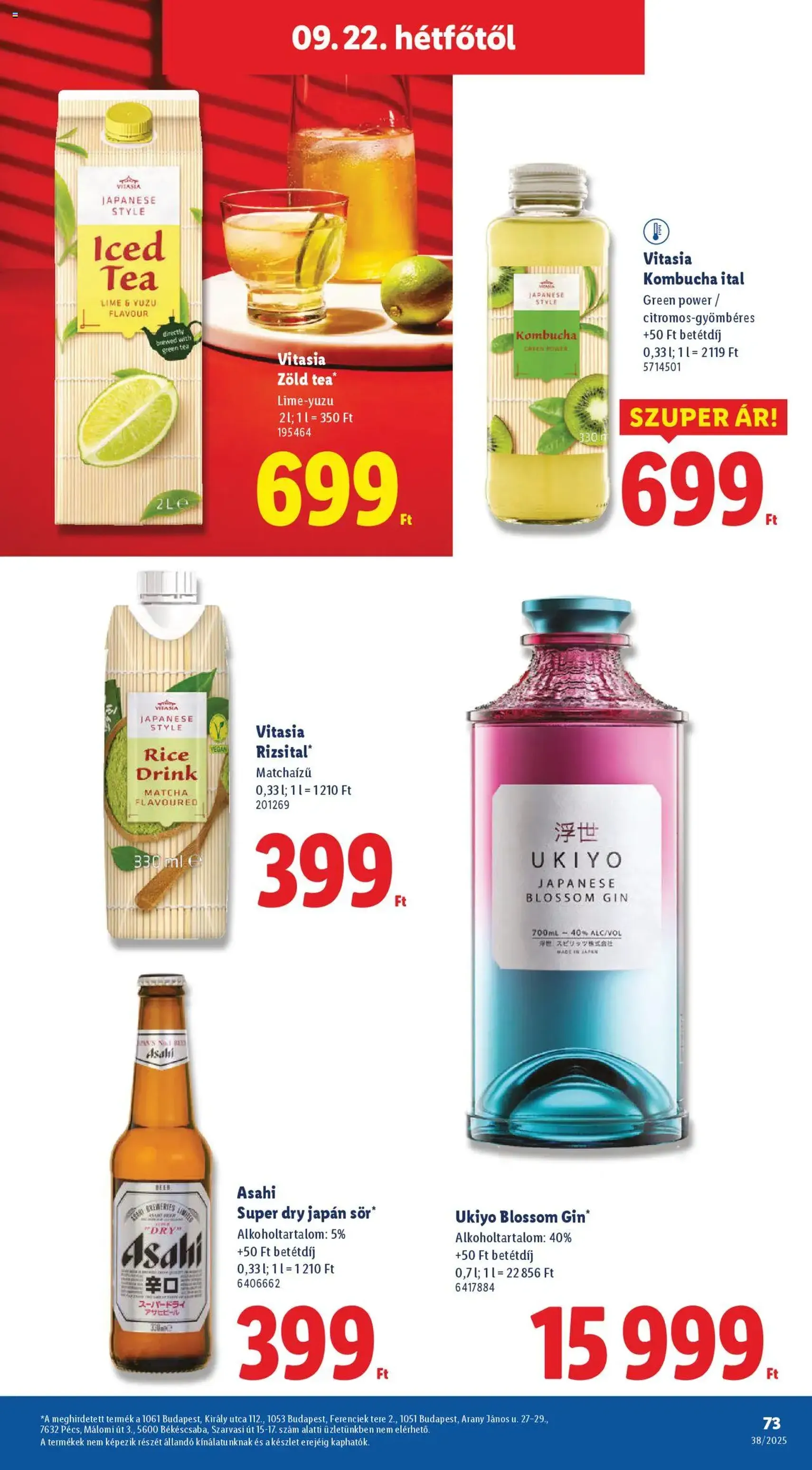 Lidl Akciós újság - 2025.09.18. érvényes szórólap 73 oldal 74 oldalból