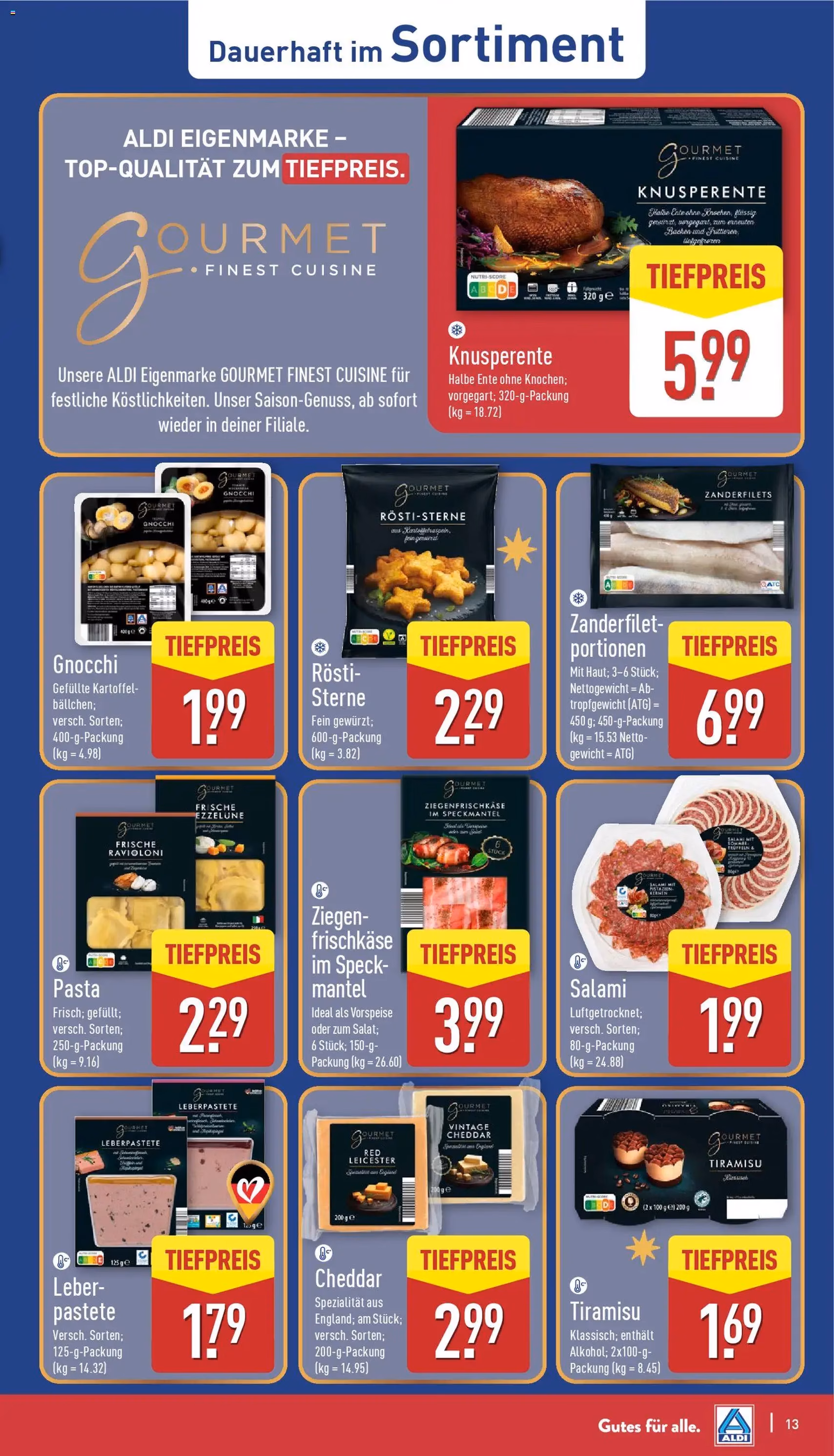 Aldi Prospekt - Gültiger Prospekt ab 03.11.2025, Seite 13 von insgesamt 48 Aldi Prospekt - Gültiger Prospekt ab 03.11.2025, Seite 13 von insgesamt 48