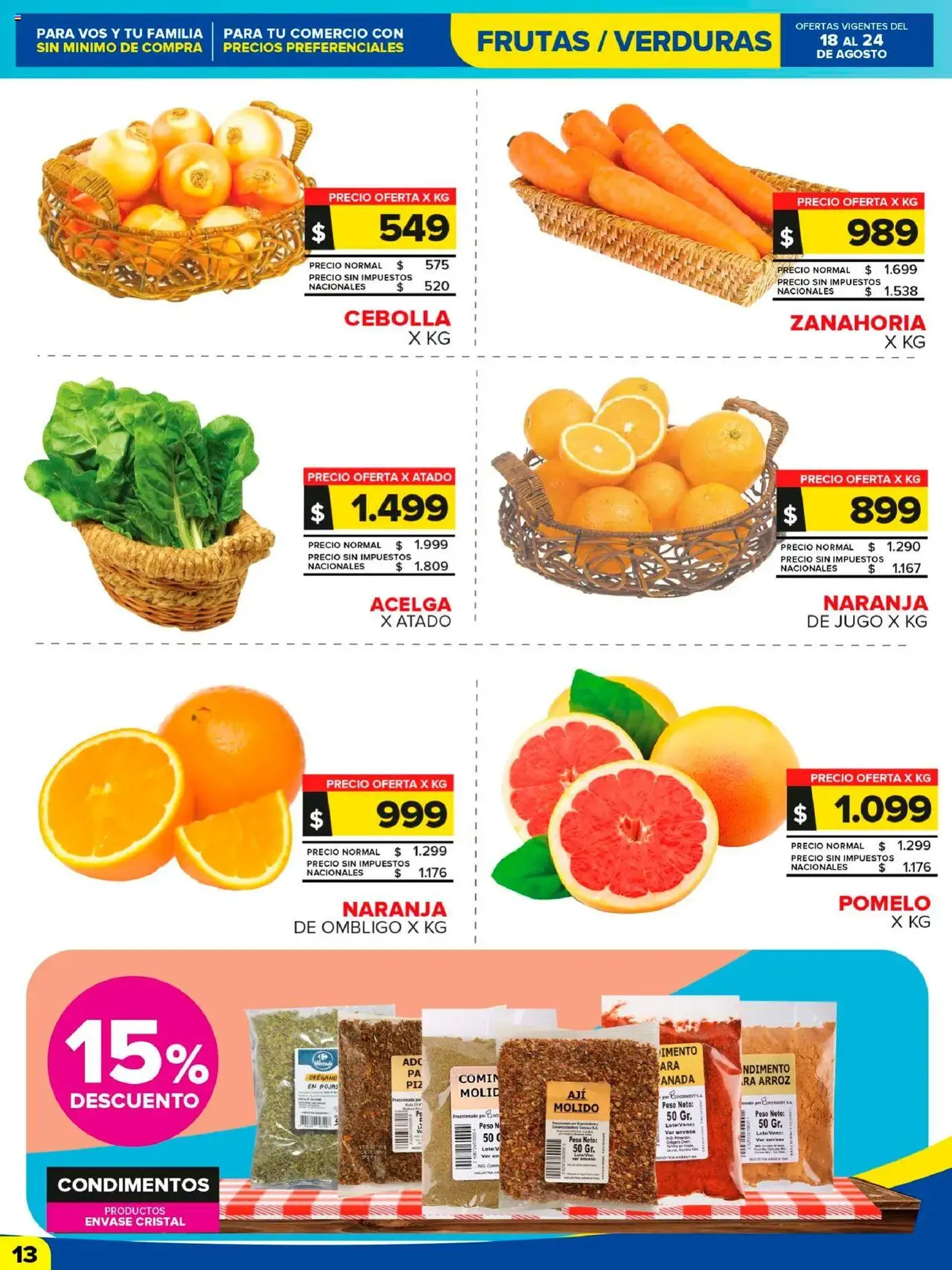 Carrefour Maxi catálogo - folleto válido desde 18/08/2025 página 13 de 25 Carrefour Maxi catálogo - folleto válido desde 18/08/2025 página 13 de 25