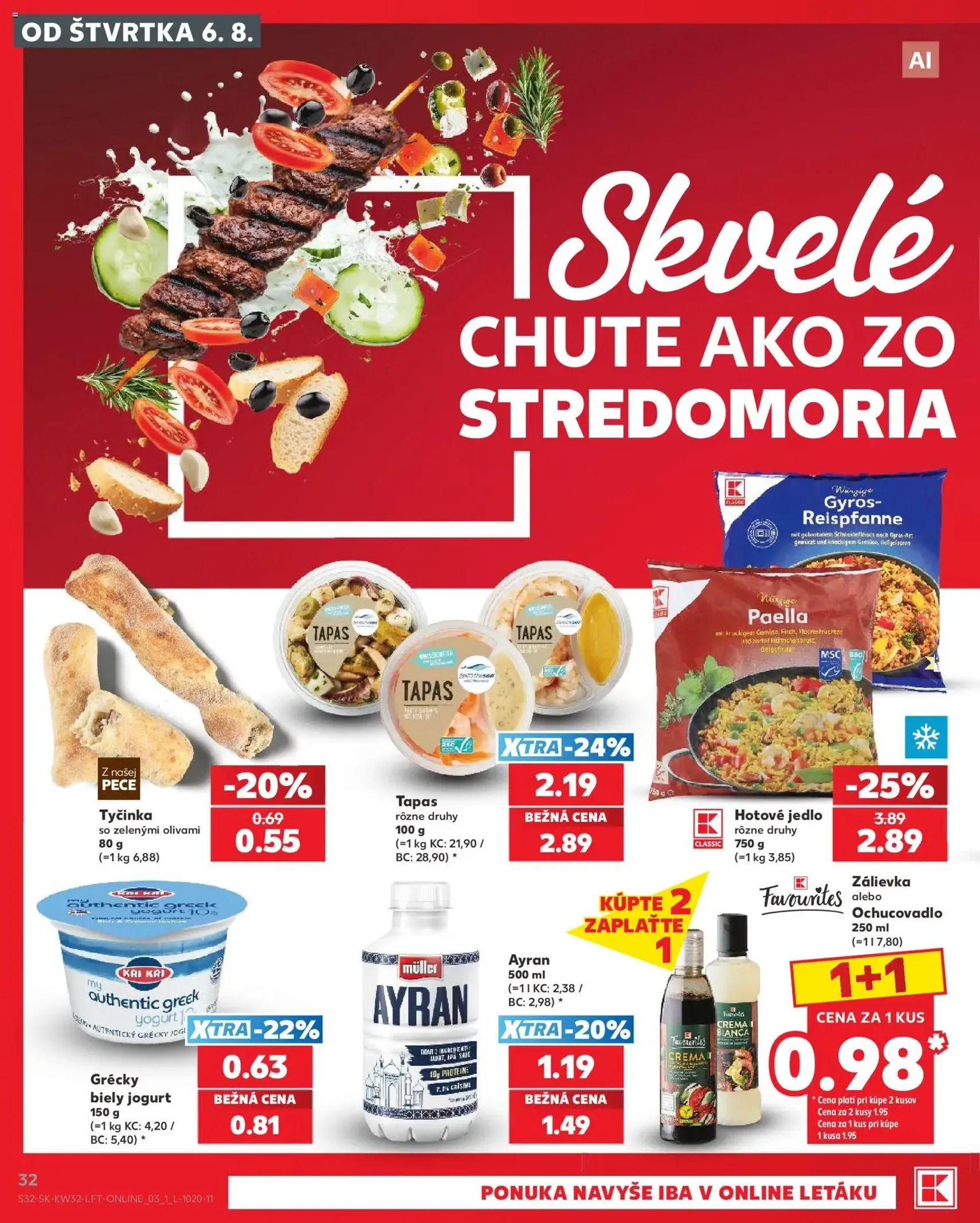 Kaufland SK akciós újság - 2026.08.06. érvényes szórólap 32 oldal 78 oldalból
