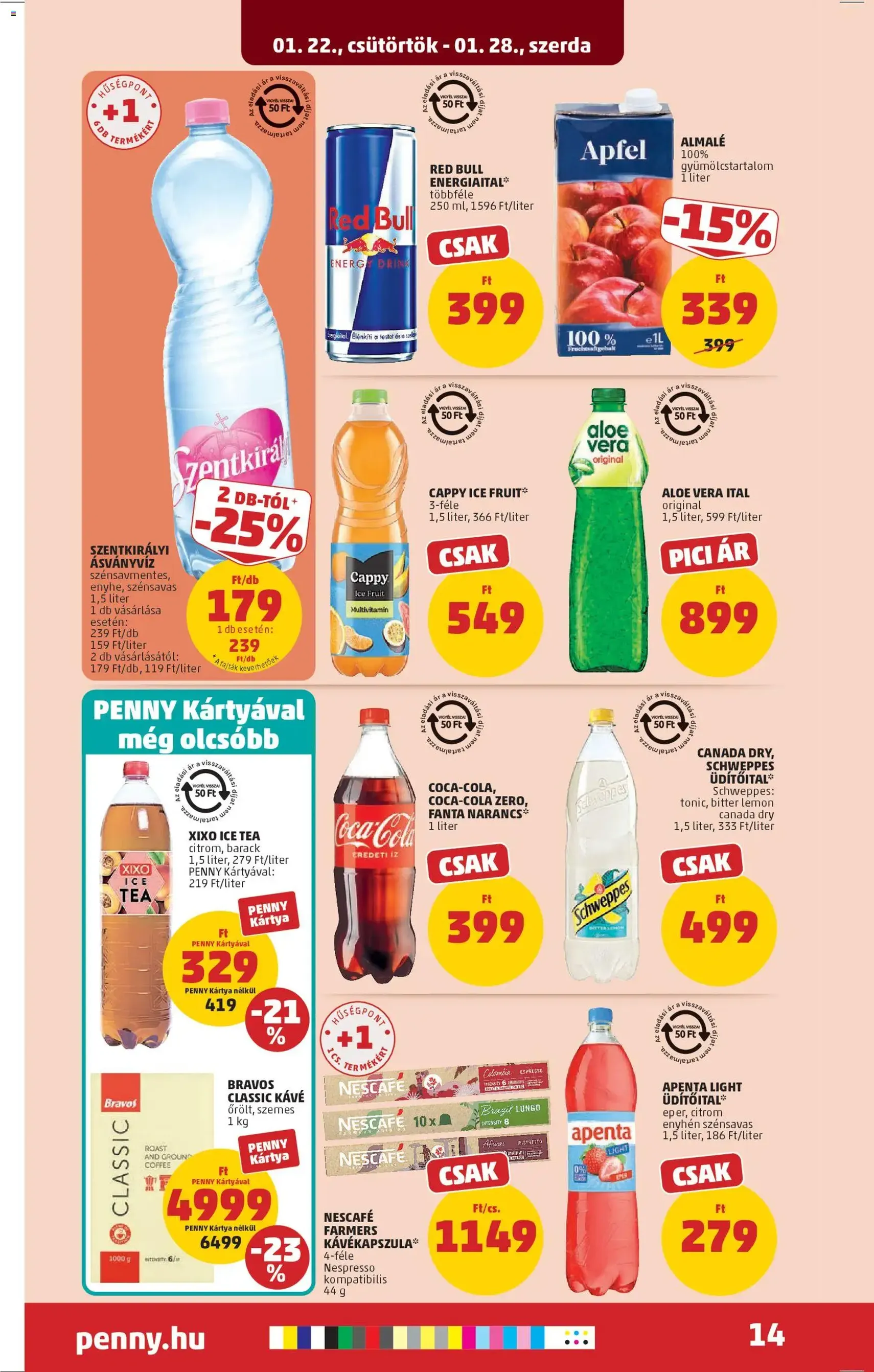 PENNY Akciós újság - 2026.01.22. érvényes szórólap 18 oldal 36 oldalból