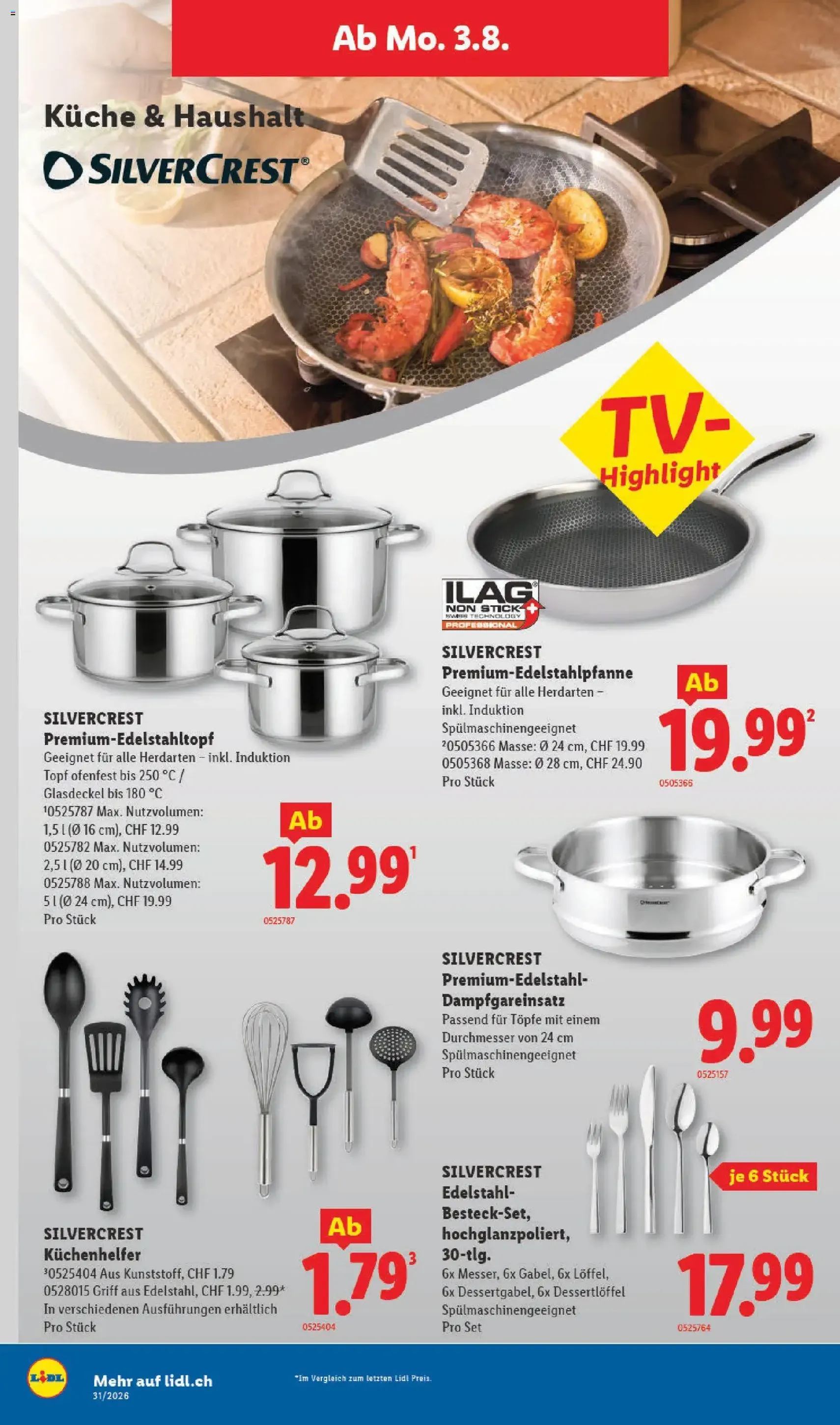 Lidl aktionen - Gültiger Prospekt ab 30.07.2026, Seite 32 von insgesamt 34