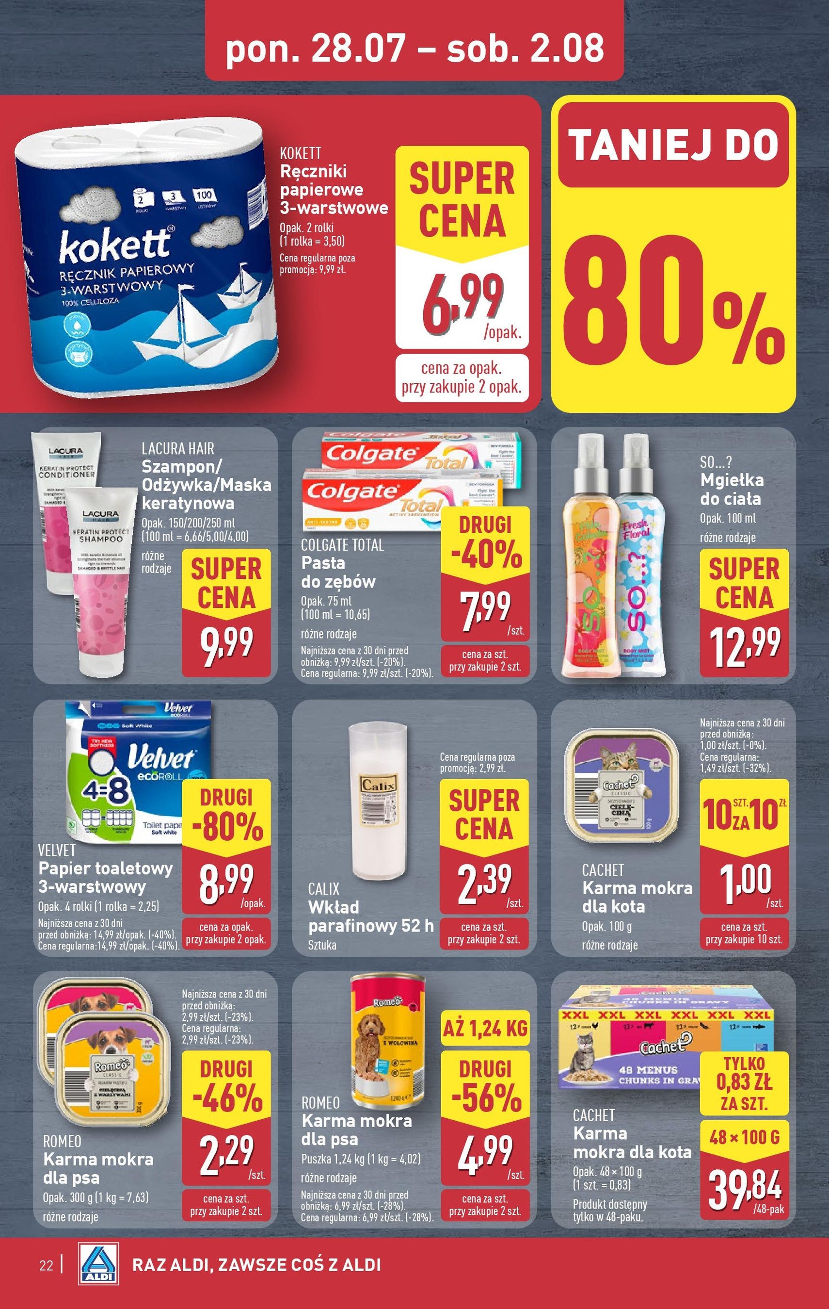 Aldi Gazetka - ważny gazetka od 28.07.2025 strona 22 z 42 Aldi Gazetka - ważny gazetka od 28.07.2025 strona 22 z 42