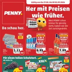 Penny Markt Flugblatt - Prospekt Vorschau gültig ab 27.08.2026