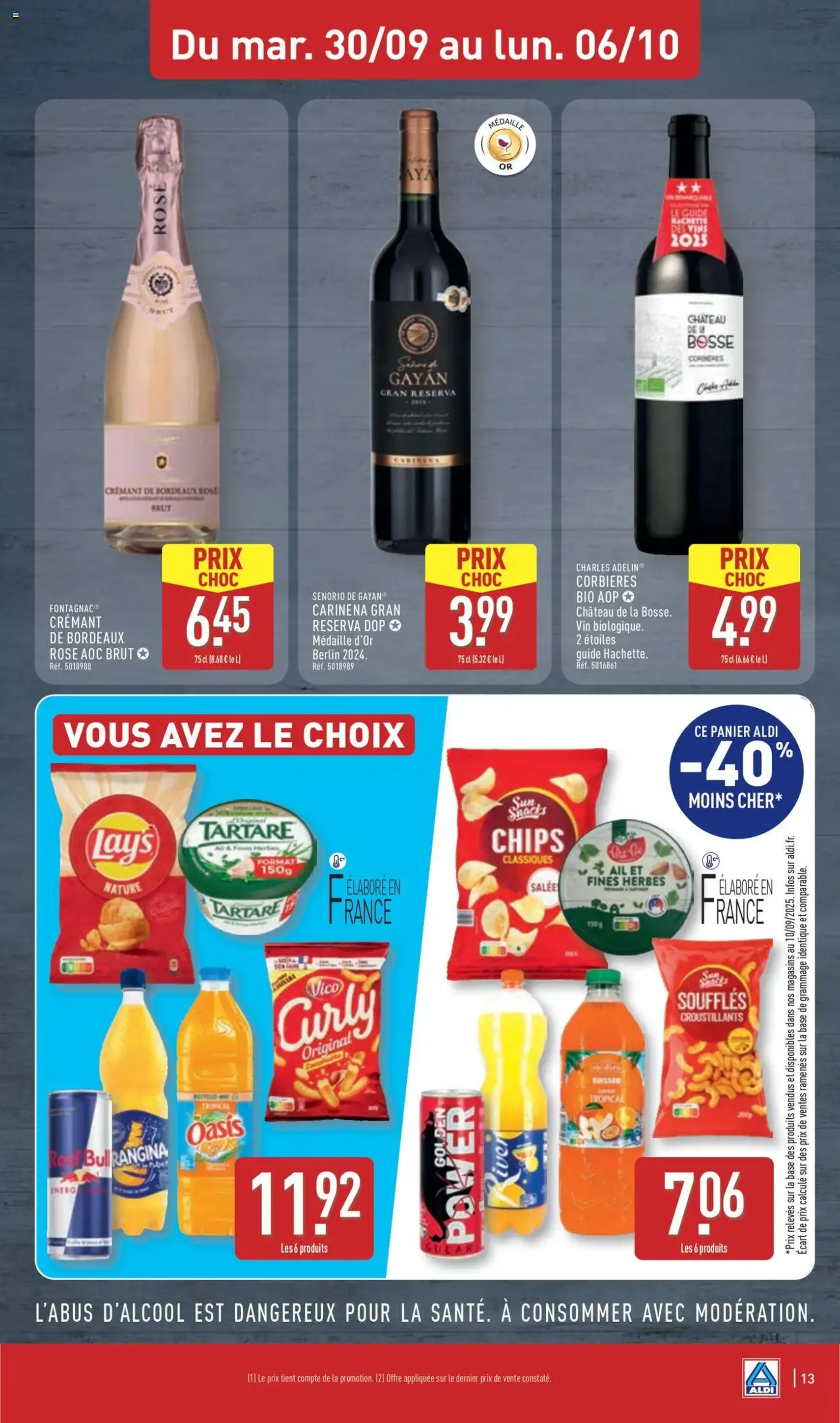Aldi catalogue semaine 40 - brochure valable à partir du 30/09/2025, page 15 sur 51 Aldi catalogue semaine 40 - brochure valable à partir du 30/09/2025, page 15 sur 51