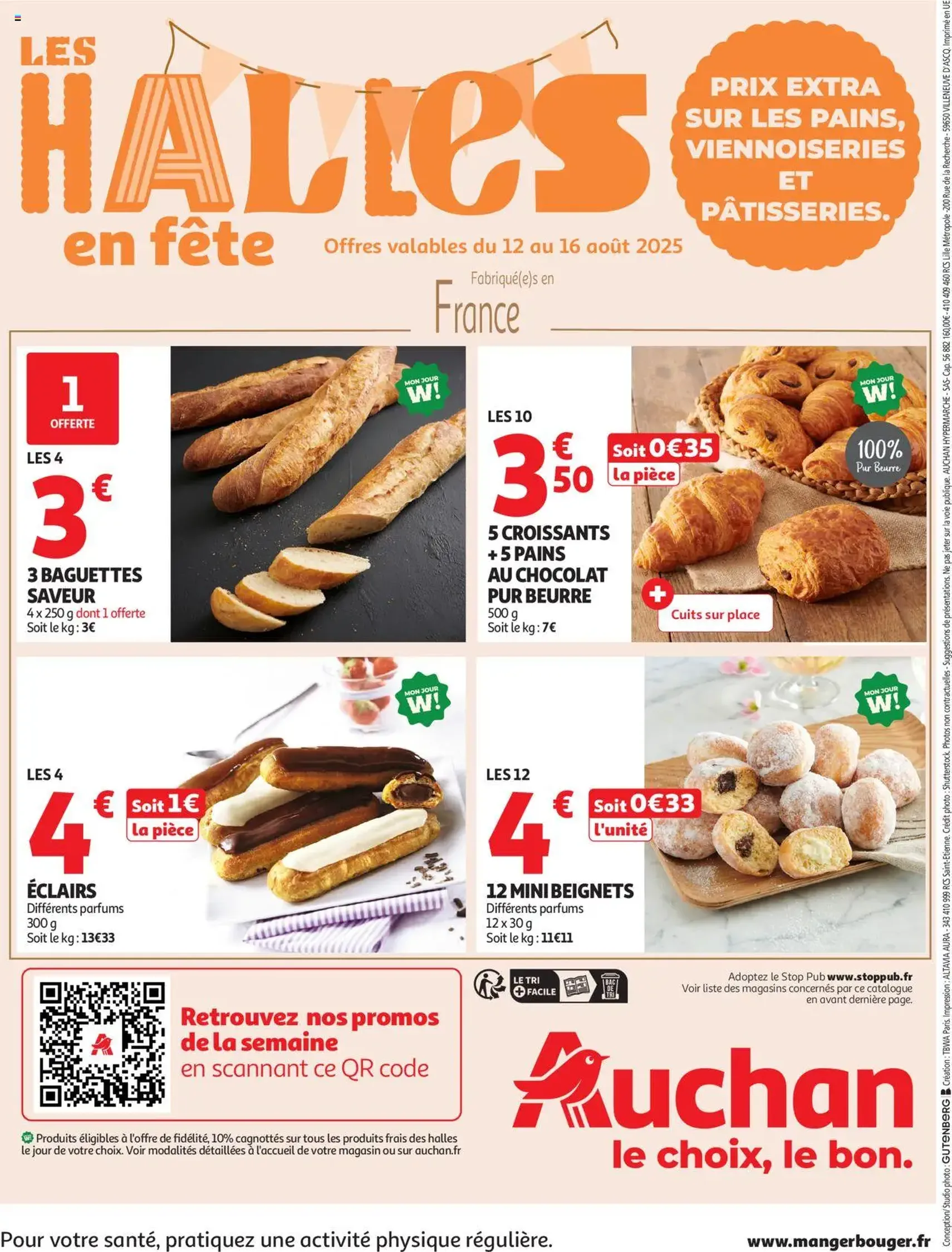 Auchan prospectus - brochure valable à partir du 12/08/2025, page 36 sur 38 Auchan prospectus - brochure valable à partir du 12/08/2025, page 36 sur 38