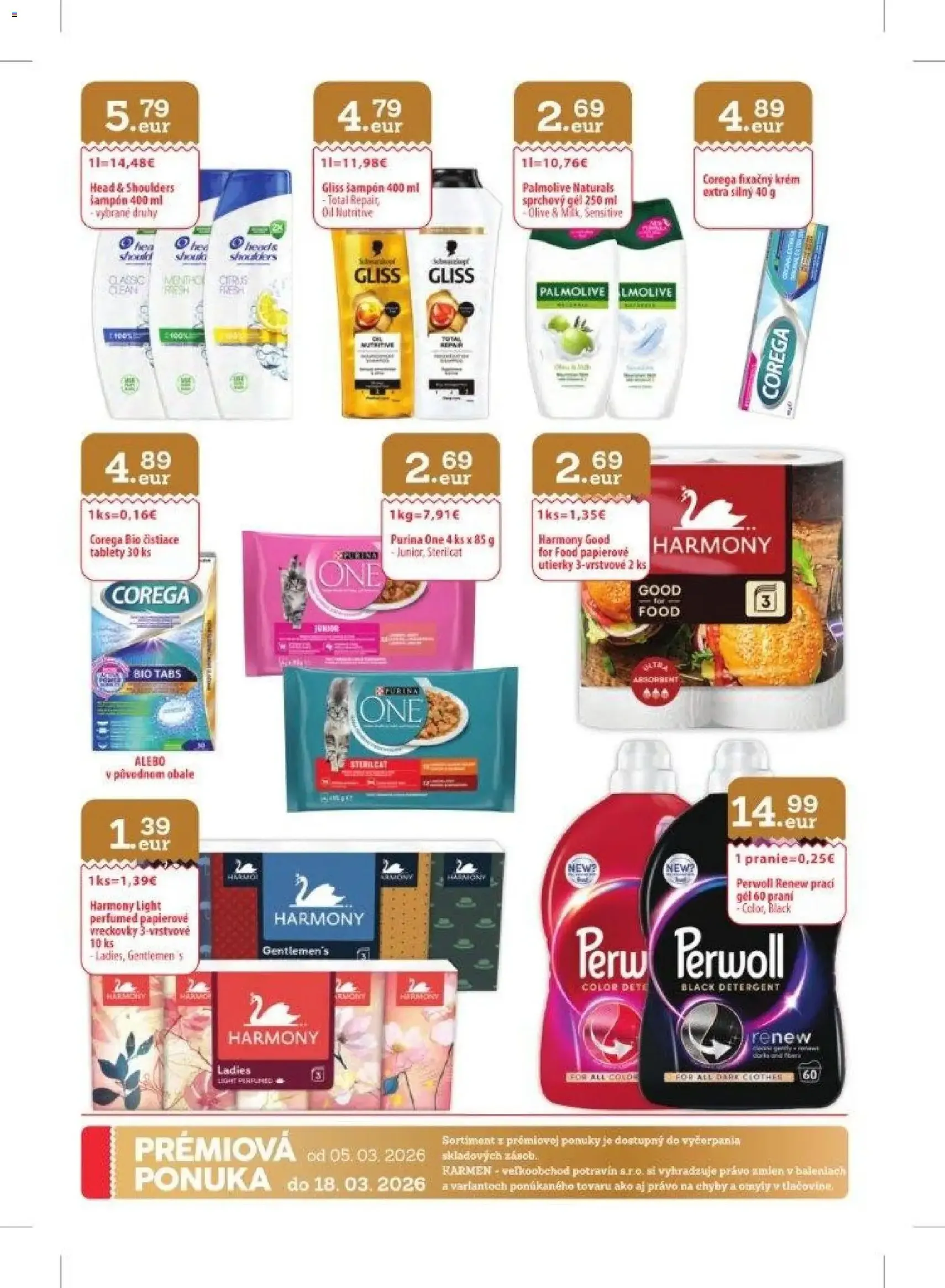 KARMEN CBA leták - platný leták od 05.03.2026 strana 32 z 32
