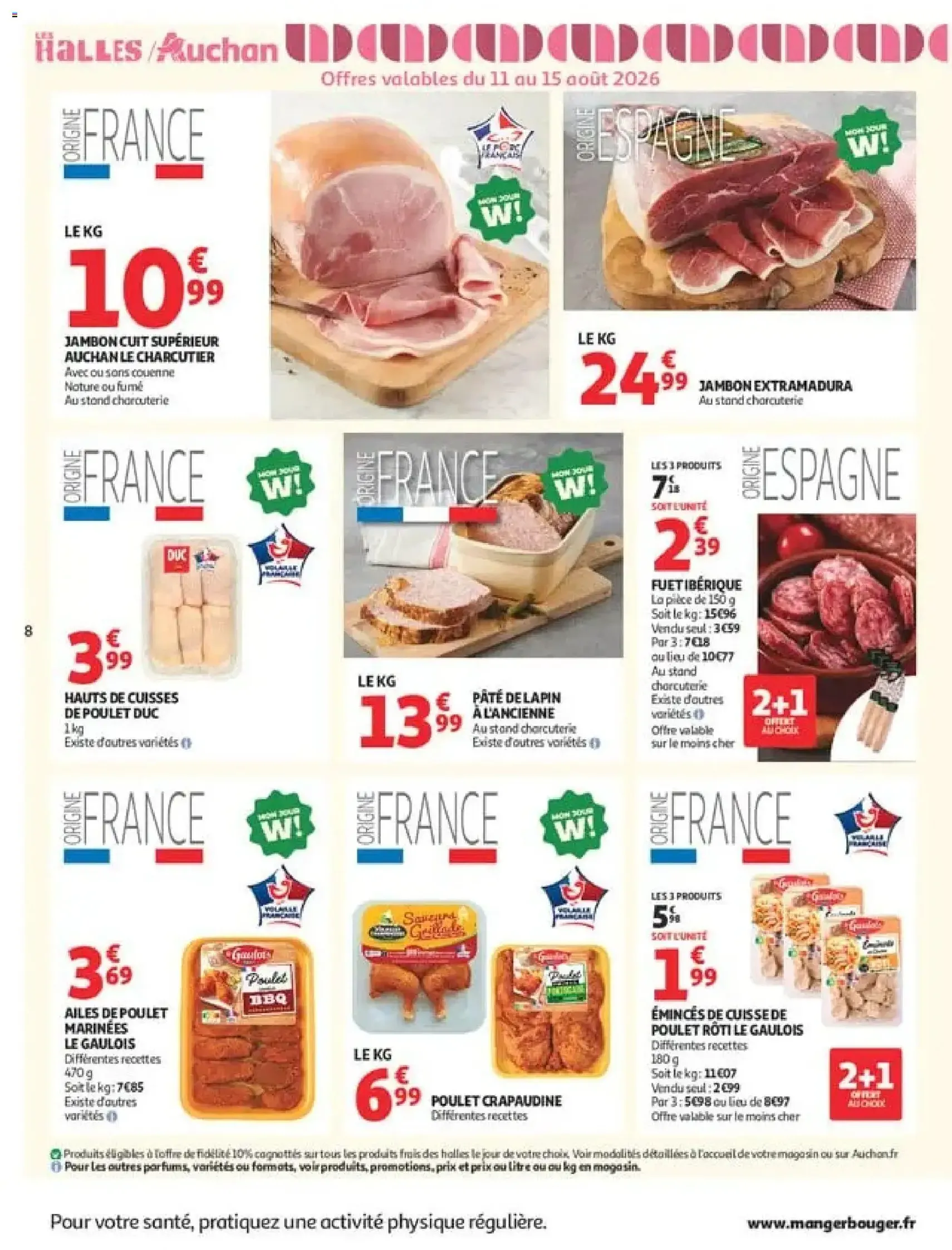 Auchan catalogue - brochure valable à partir du 11/08/2026, page 8 sur 34